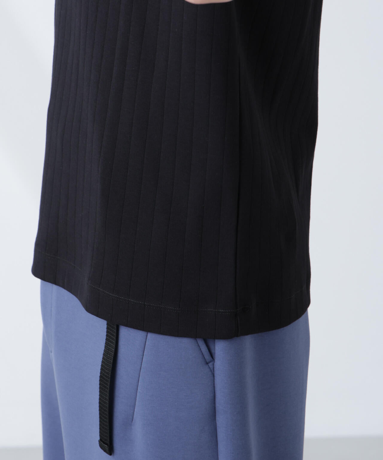 「NJ/CLUB」 針抜きリンガーTシャツ 6685124226