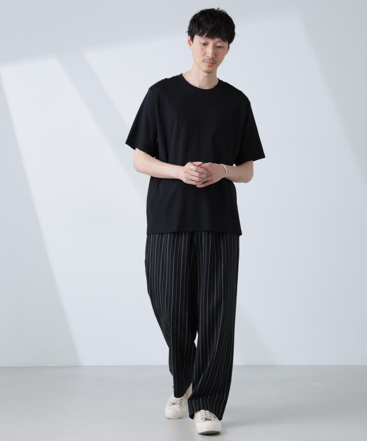 WEB限定/Anti Soaked(R) 汗染み防止 クルーネックレギュラーシルエットTシャツ 6685124232