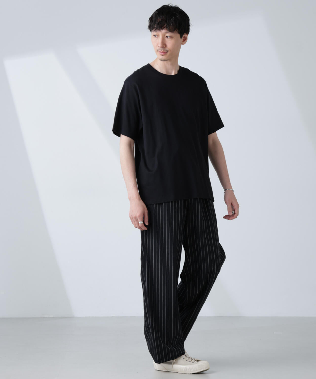 WEB限定/Anti Soaked(R) 汗染み防止 クルーネックレギュラーシルエットTシャツ 6685124232