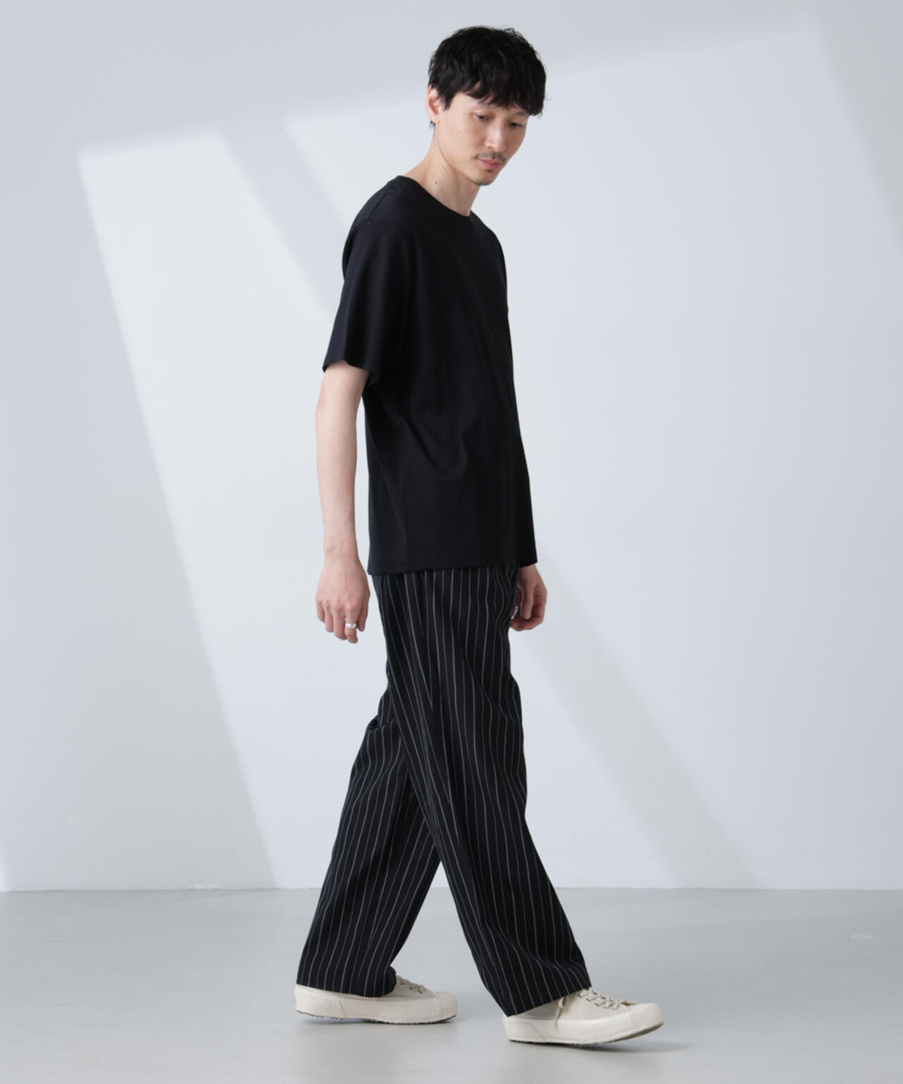 WEB限定/Anti Soaked(R) 汗染み防止 クルーネックレギュラーシルエットTシャツ 6685124232