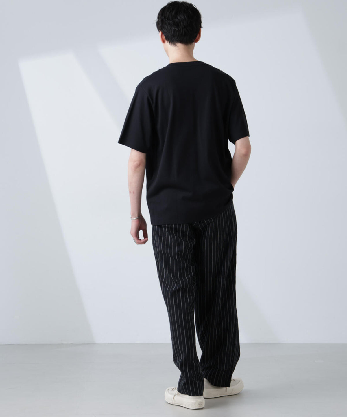 WEB限定/Anti Soaked(R) 汗染み防止 クルーネックレギュラーシルエットTシャツ 6685124232
