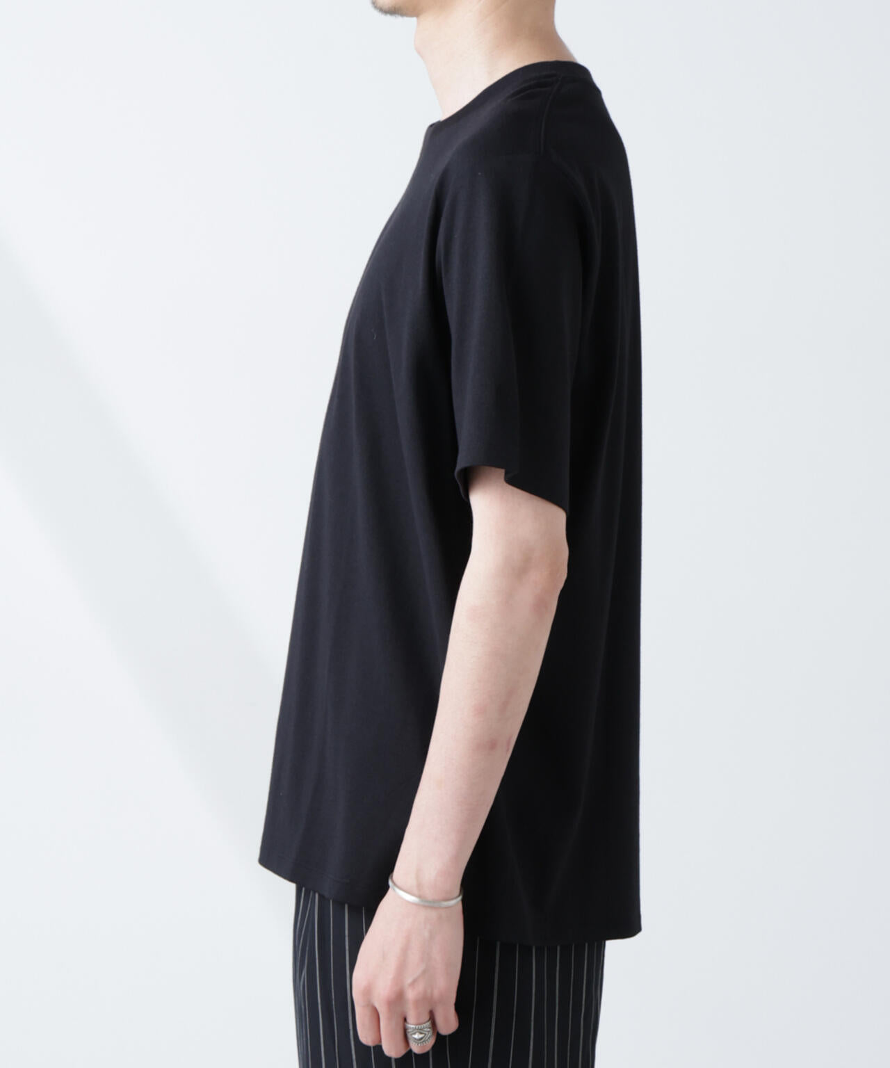 WEB限定/Anti Soaked(R) 汗染み防止 クルーネックレギュラーシルエットTシャツ 6685124232