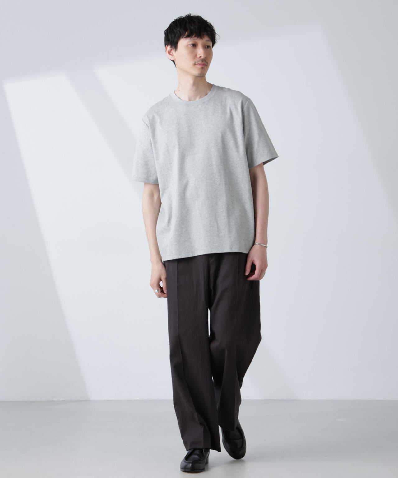 WEB限定/Anti Soaked(R) 汗染み防止 クルーネックレギュラーシルエットTシャツ 6685124232