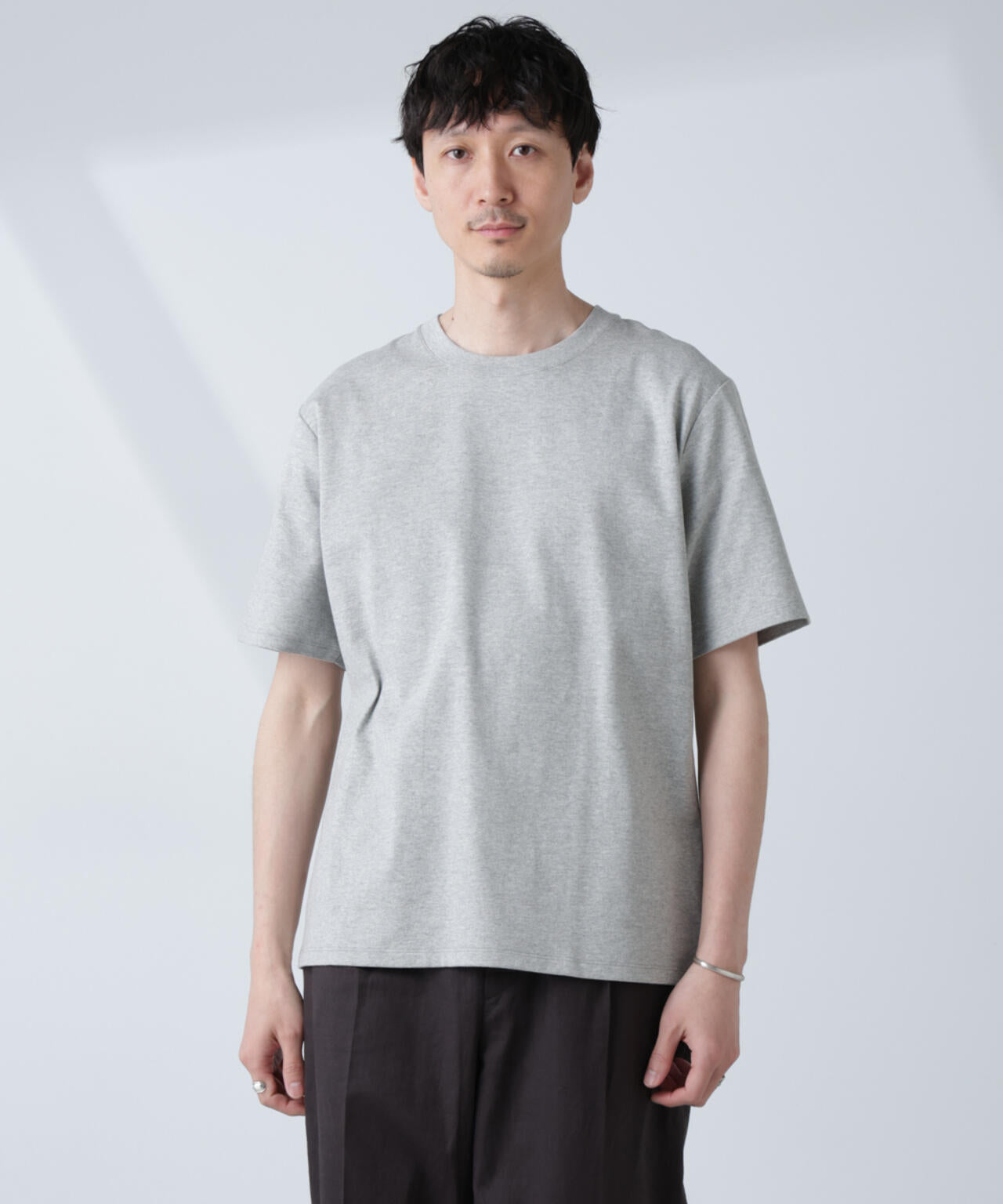 WEB限定/Anti Soaked(R) 汗染み防止 クルーネックレギュラーシルエットTシャツ 6685124232