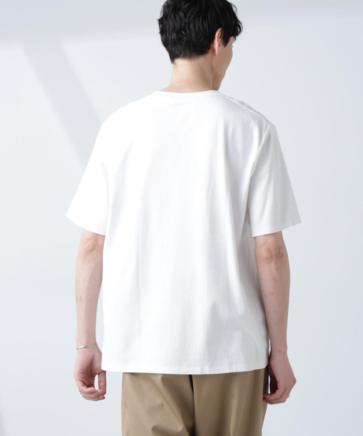 WEB限定/Anti Soaked(R) 汗染み防止 クルーネックレギュラーシルエットTシャツ 6685124232