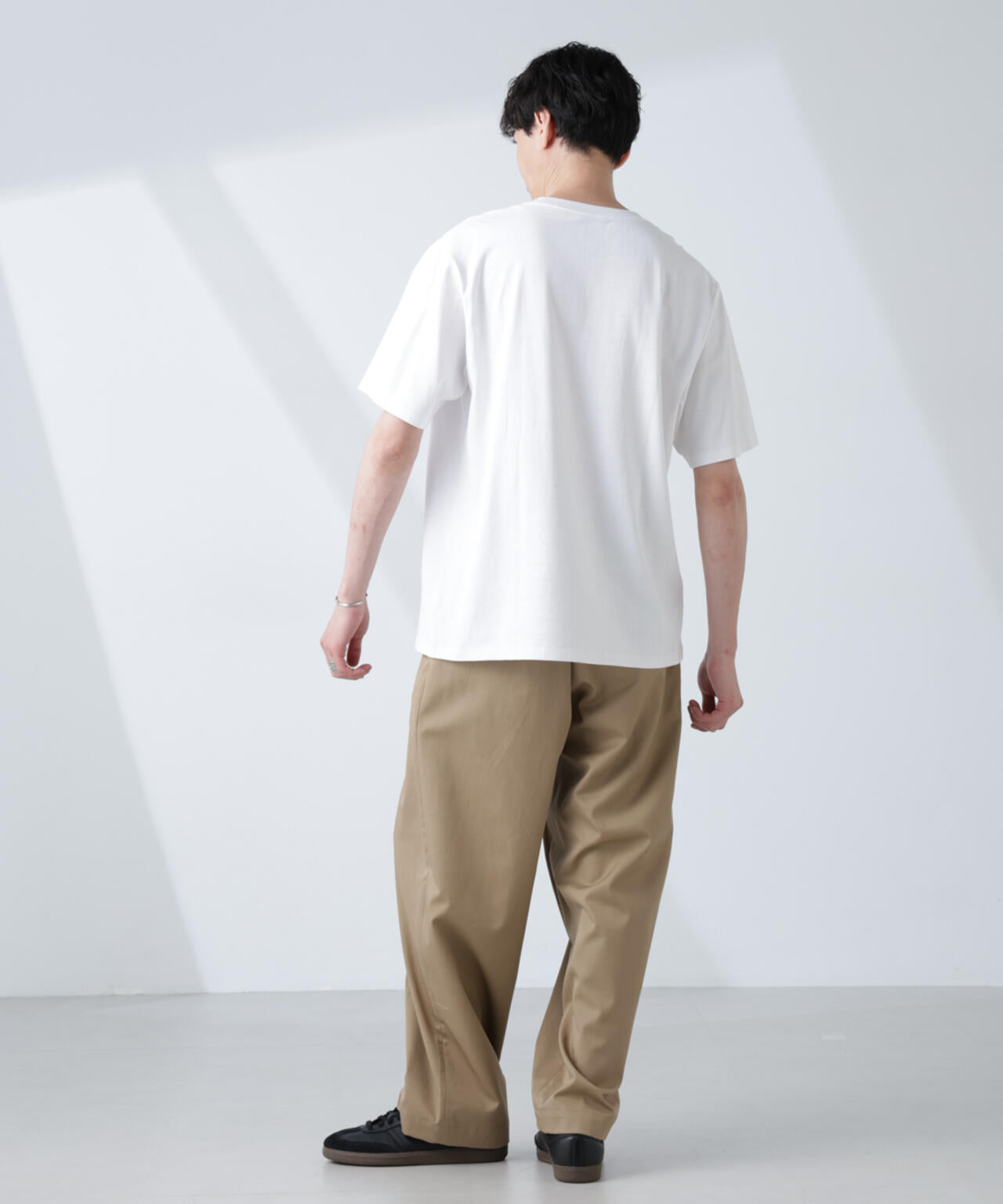 WEB限定/Anti Soaked(R) 汗染み防止 クルーネックレギュラーシルエットTシャツ 6685124232