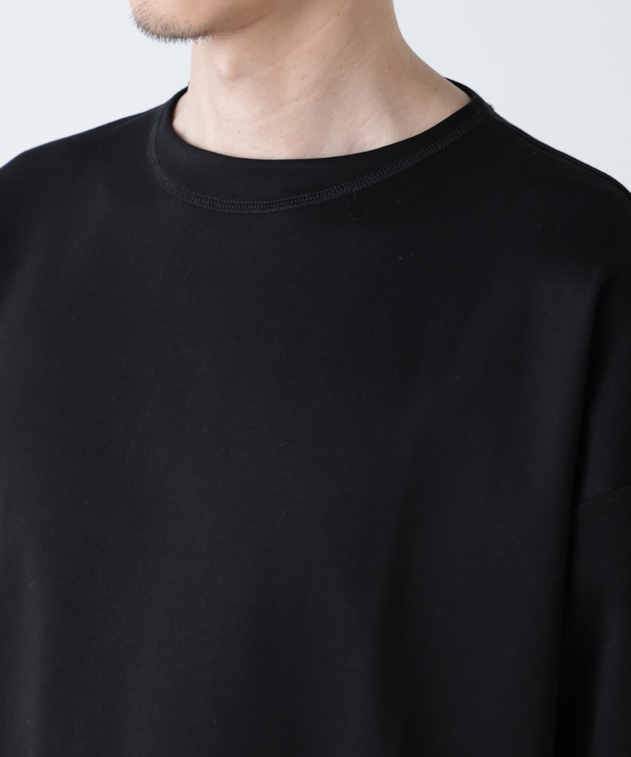 「NJ/CLUB」モクロディ ボートネック ビッグTシャツ 6685124234