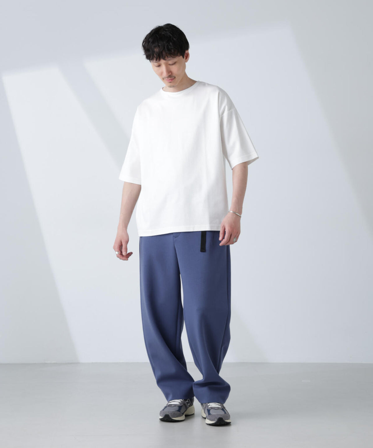 「NJ/CLUB」モクロディ ボートネック ビッグTシャツ 6685124234
