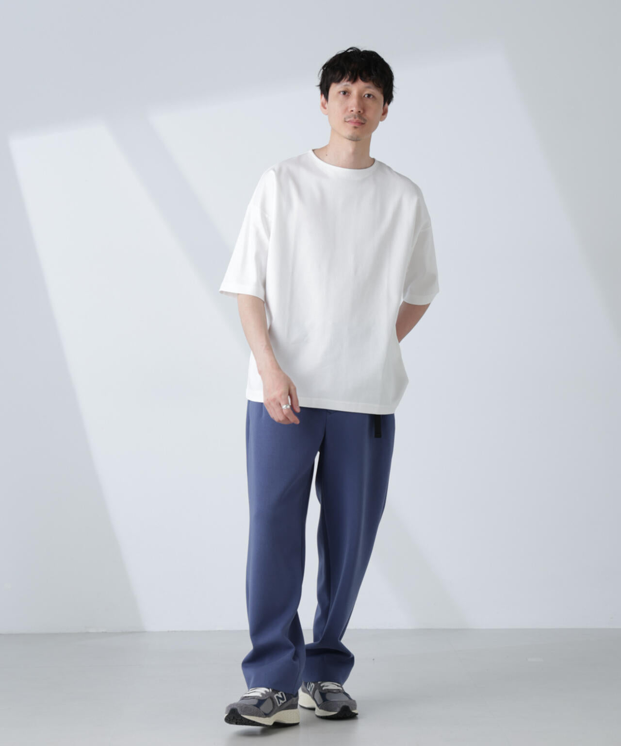 「NJ/CLUB」モクロディ ボートネック ビッグTシャツ 6685124234