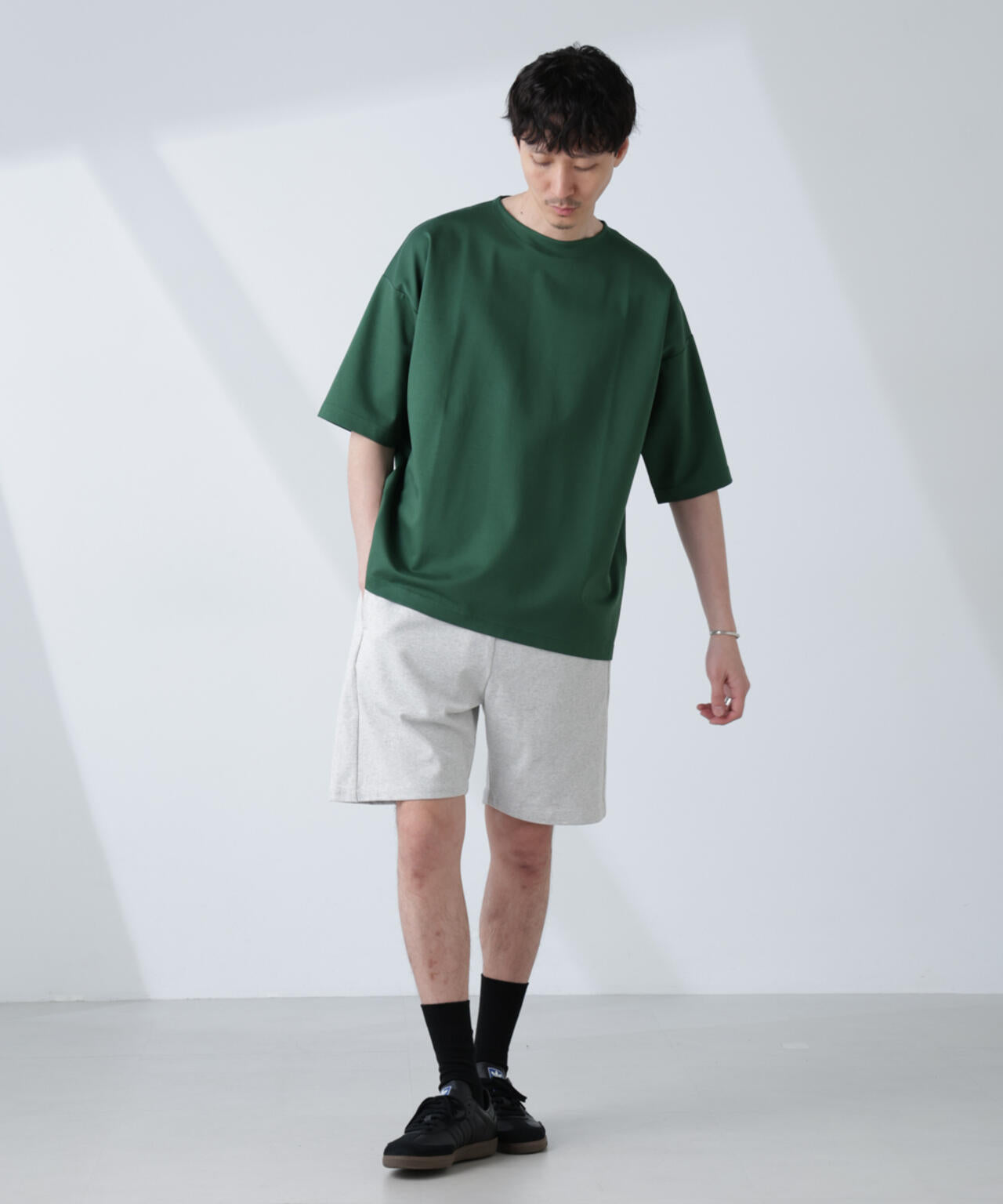 「NJ/CLUB」モクロディ ボートネック ビッグTシャツ 6685124234