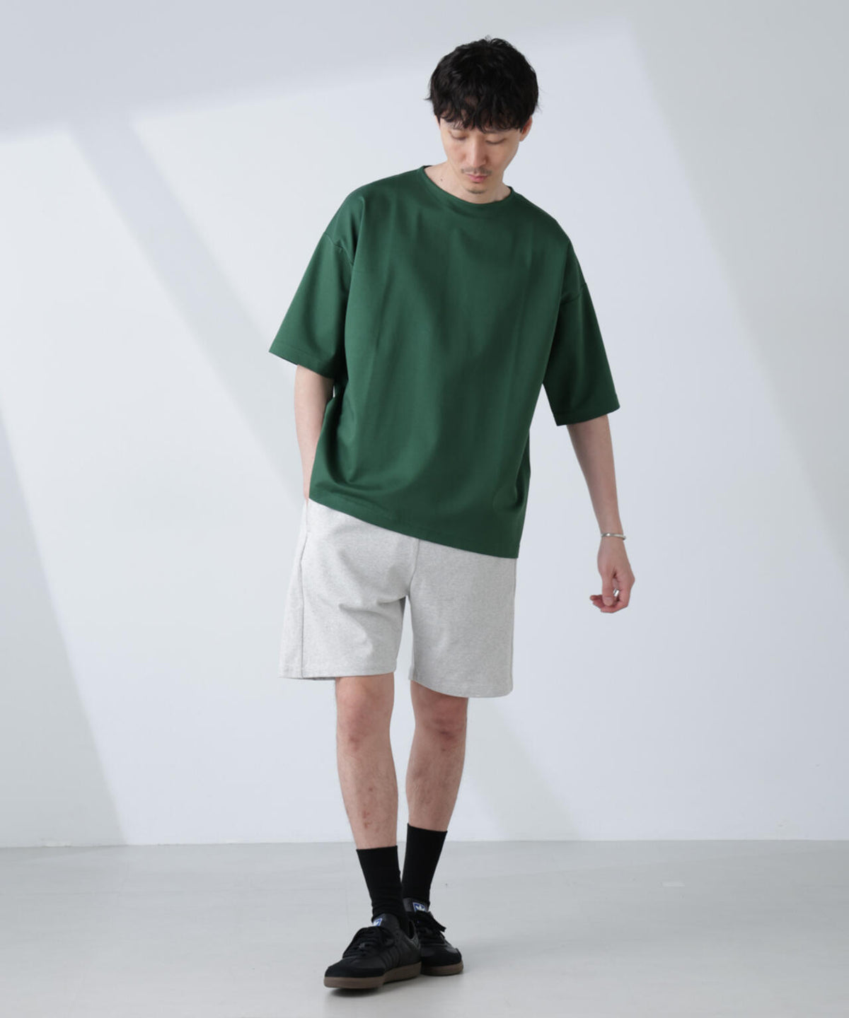 「NJ/CLUB」モクロディ ボートネック ビッグTシャツ 6685124234