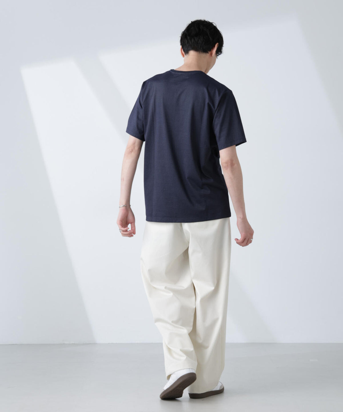 ソラーロライトストレッチクルーネックTシャツ(セットアップ可) 6685124236