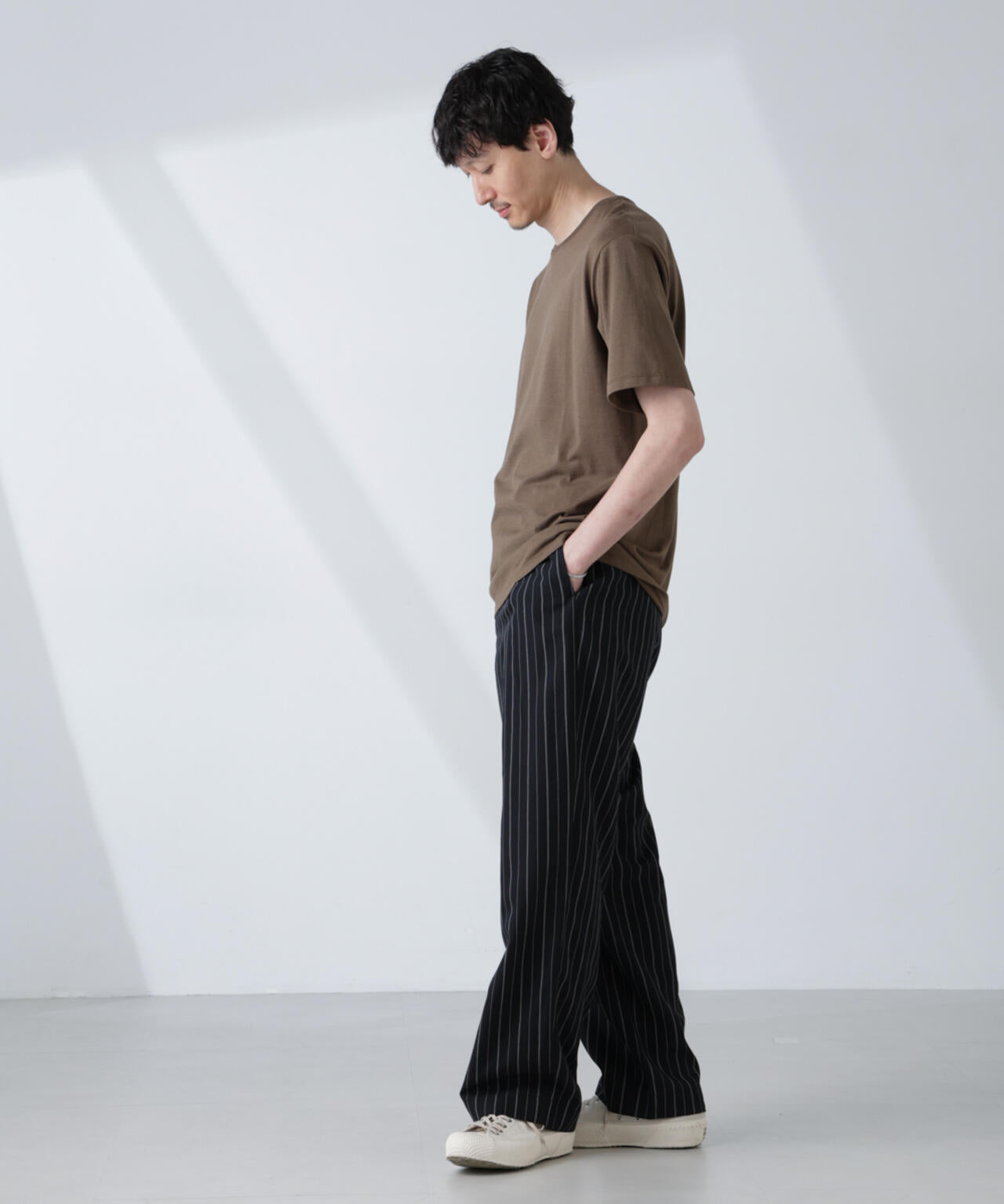 ソラーロライトストレッチクルーネックTシャツ(セットアップ可) 6685124236