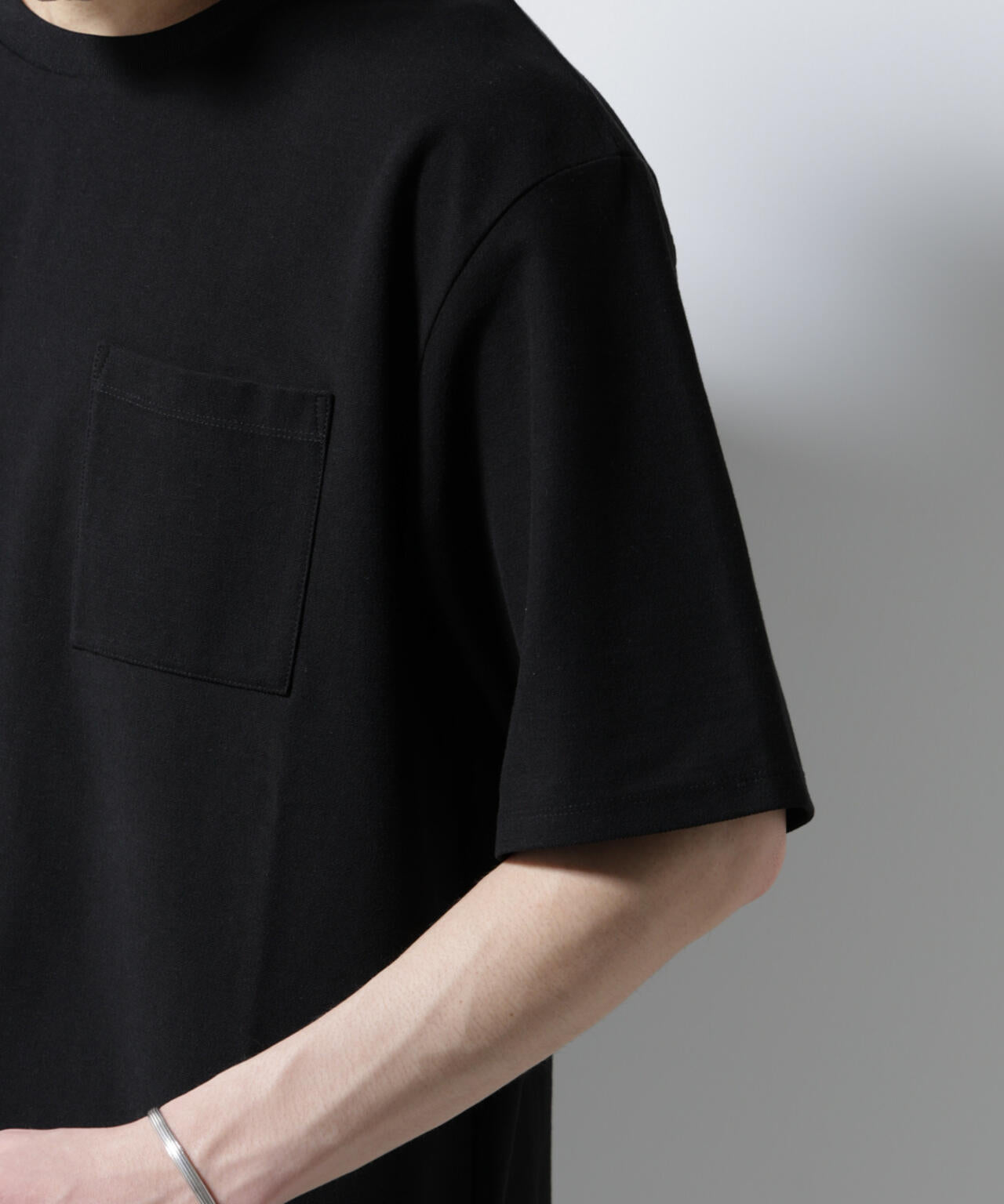 「MC」coveross(R)ツイル調 冷感プレーティング天竺 ポケットTシャツ 6685124238