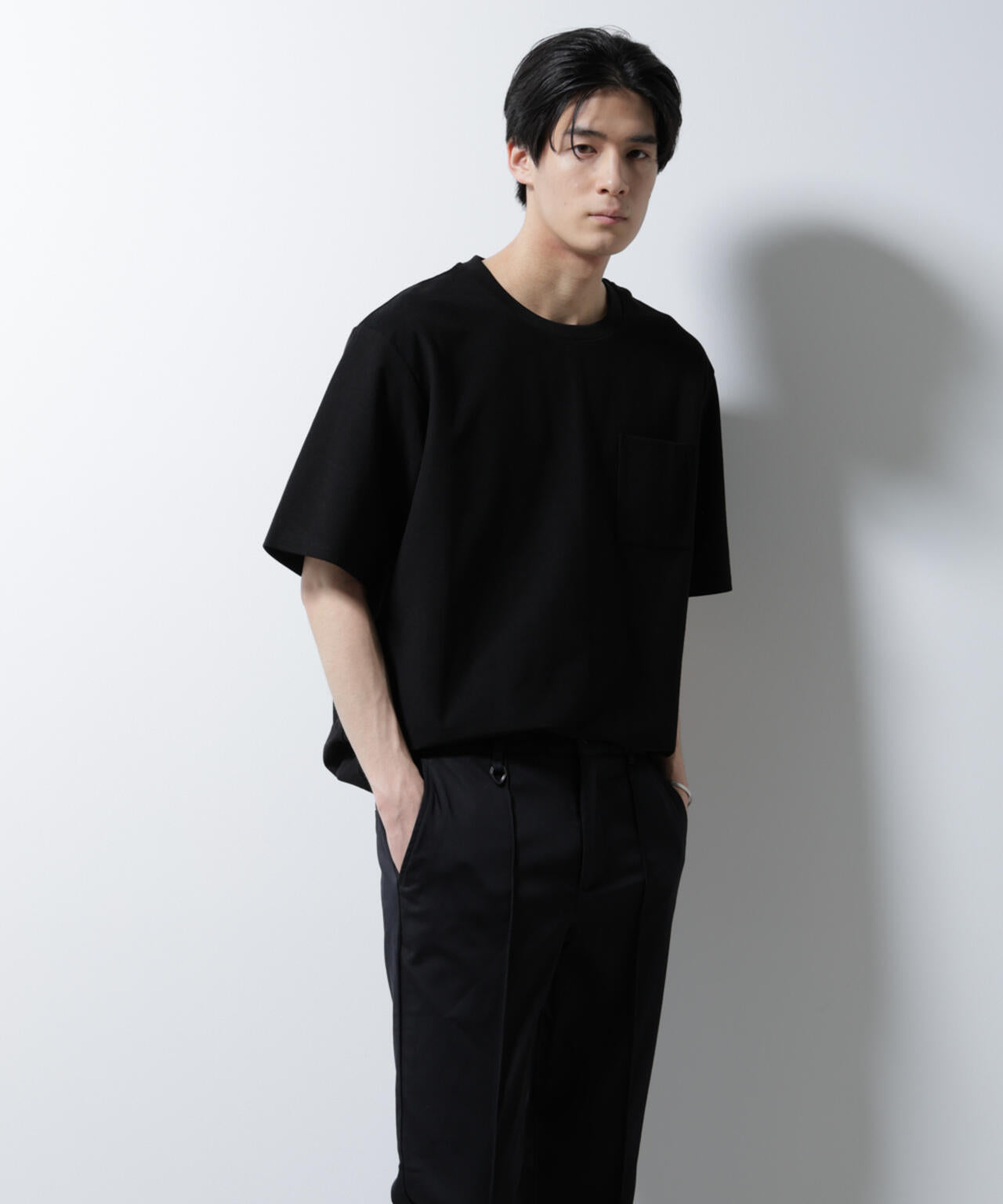 「MC」coveross(R)ツイル調 冷感プレーティング天竺 ポケットTシャツ 6685124238