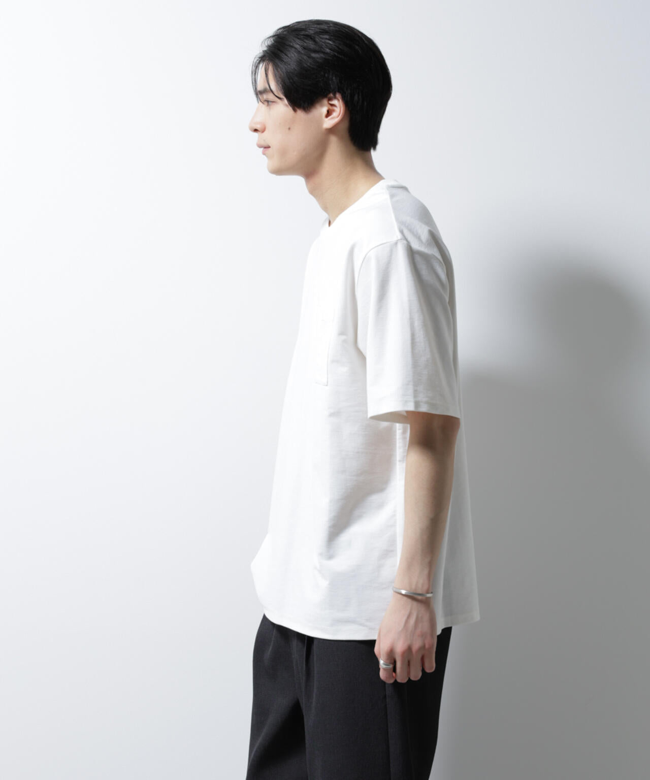 「MC」coveross(R)ツイル調 冷感プレーティング天竺 ポケットTシャツ 6685124238