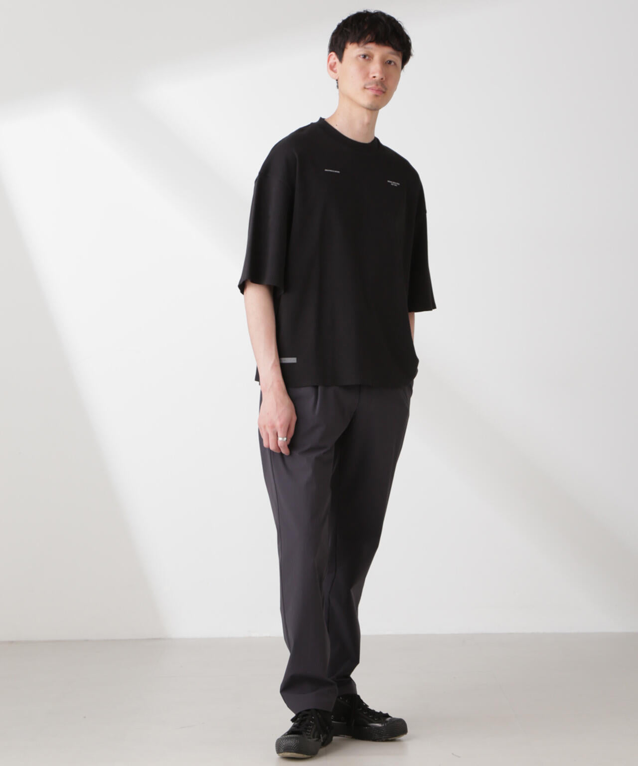 「EVERLAST」 アンチスメル リラックスフィット プリントTシャツ 6685124244