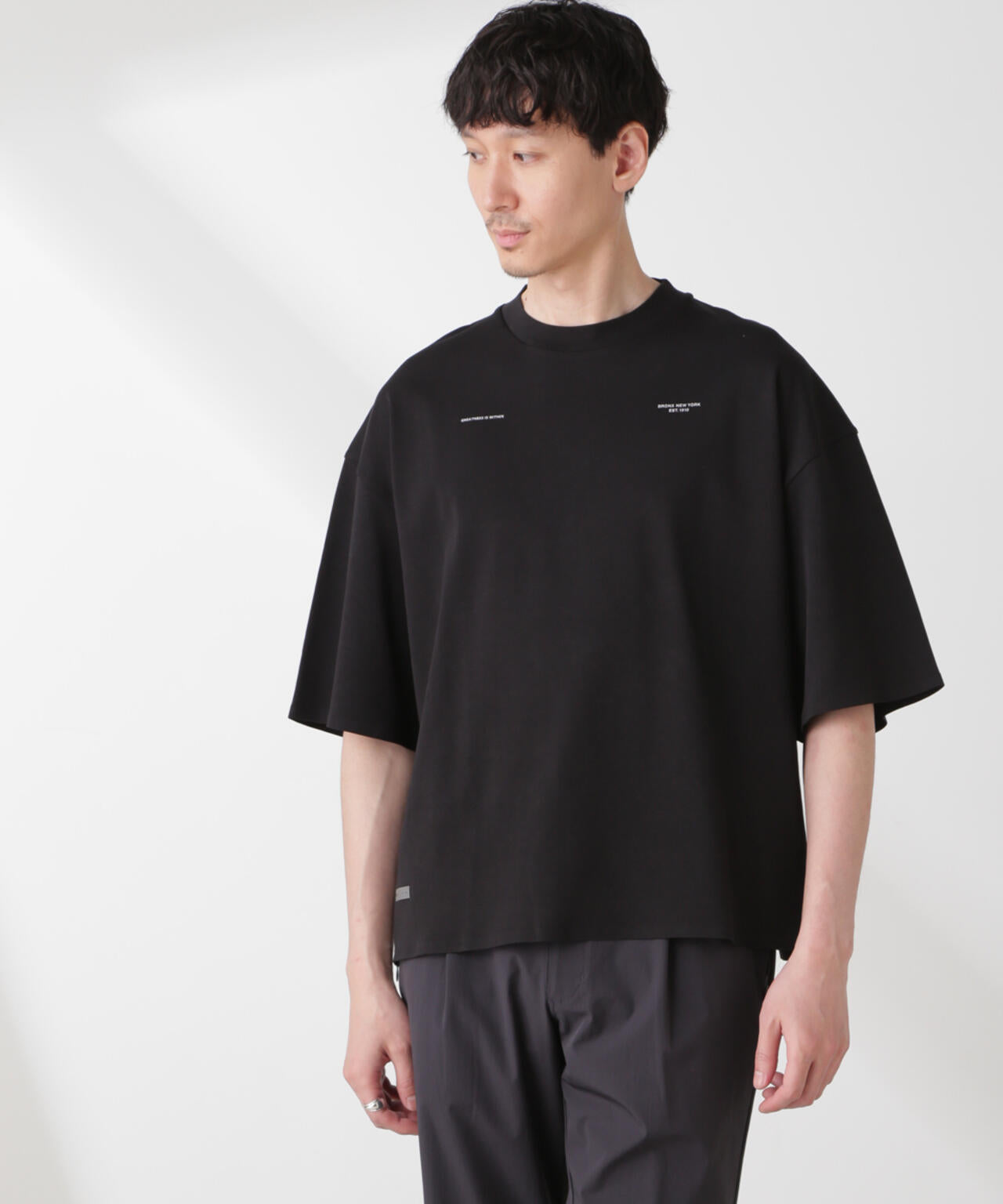 「EVERLAST」 アンチスメル リラックスフィット プリントTシャツ 6685124244