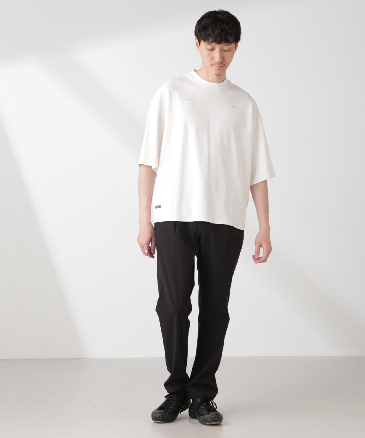 「EVERLAST」 アンチスメル リラックスフィット プリントTシャツ 6685124244