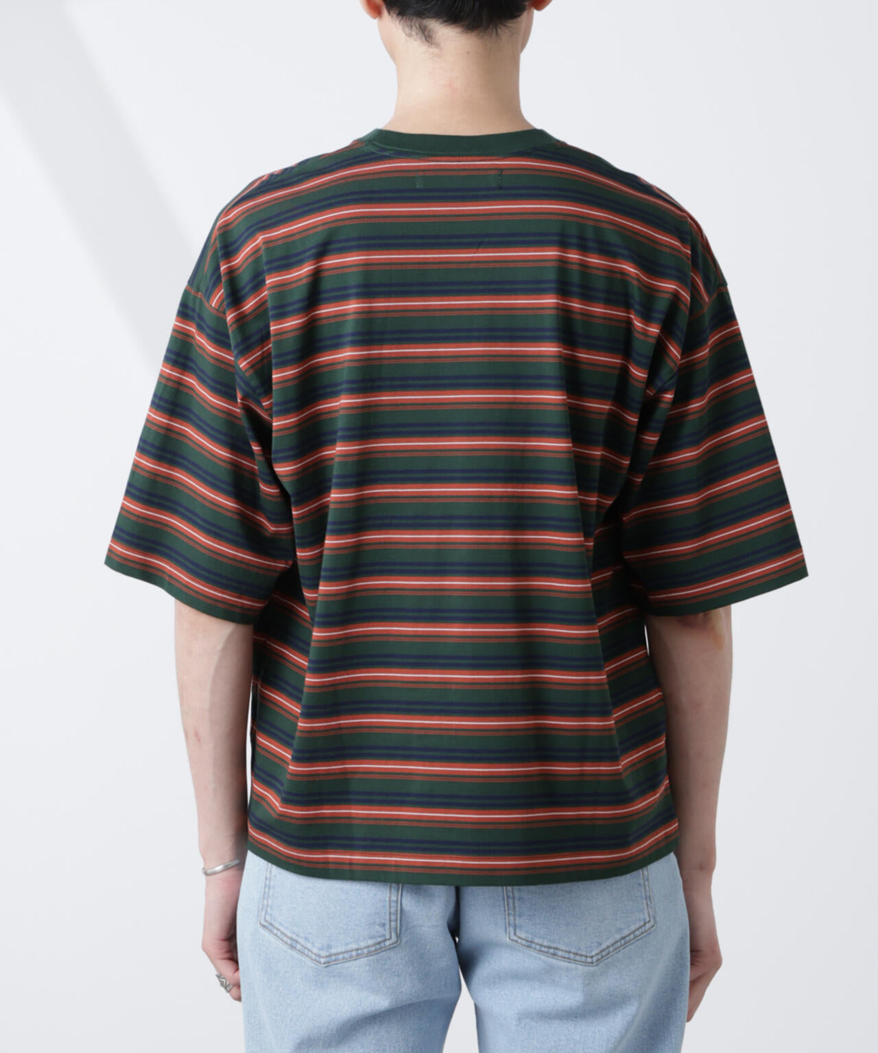 マイクロランダムボーダーTシャツ 6685124248