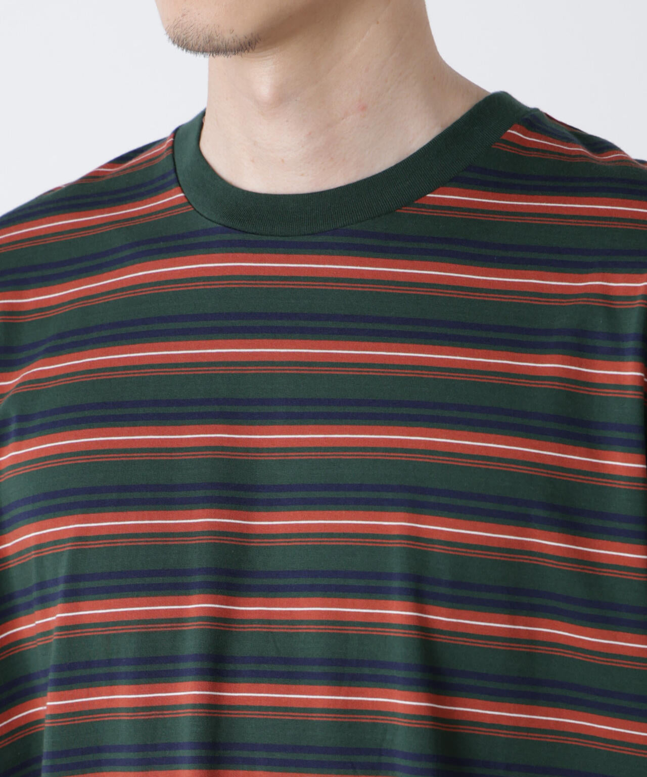 マイクロランダムボーダーTシャツ 6685124248
