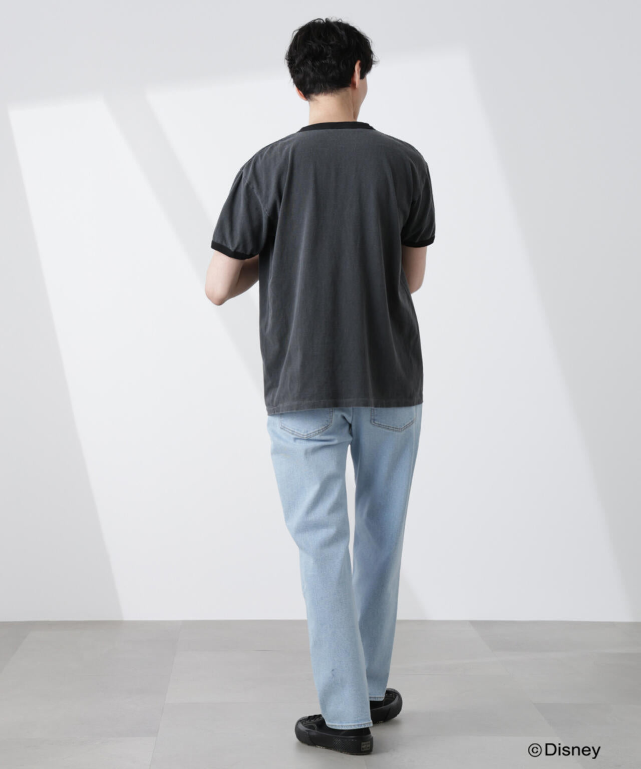 「NJ/CLUB」ミッキーマウス / フェードリンガーTシャツ半袖 6685124249