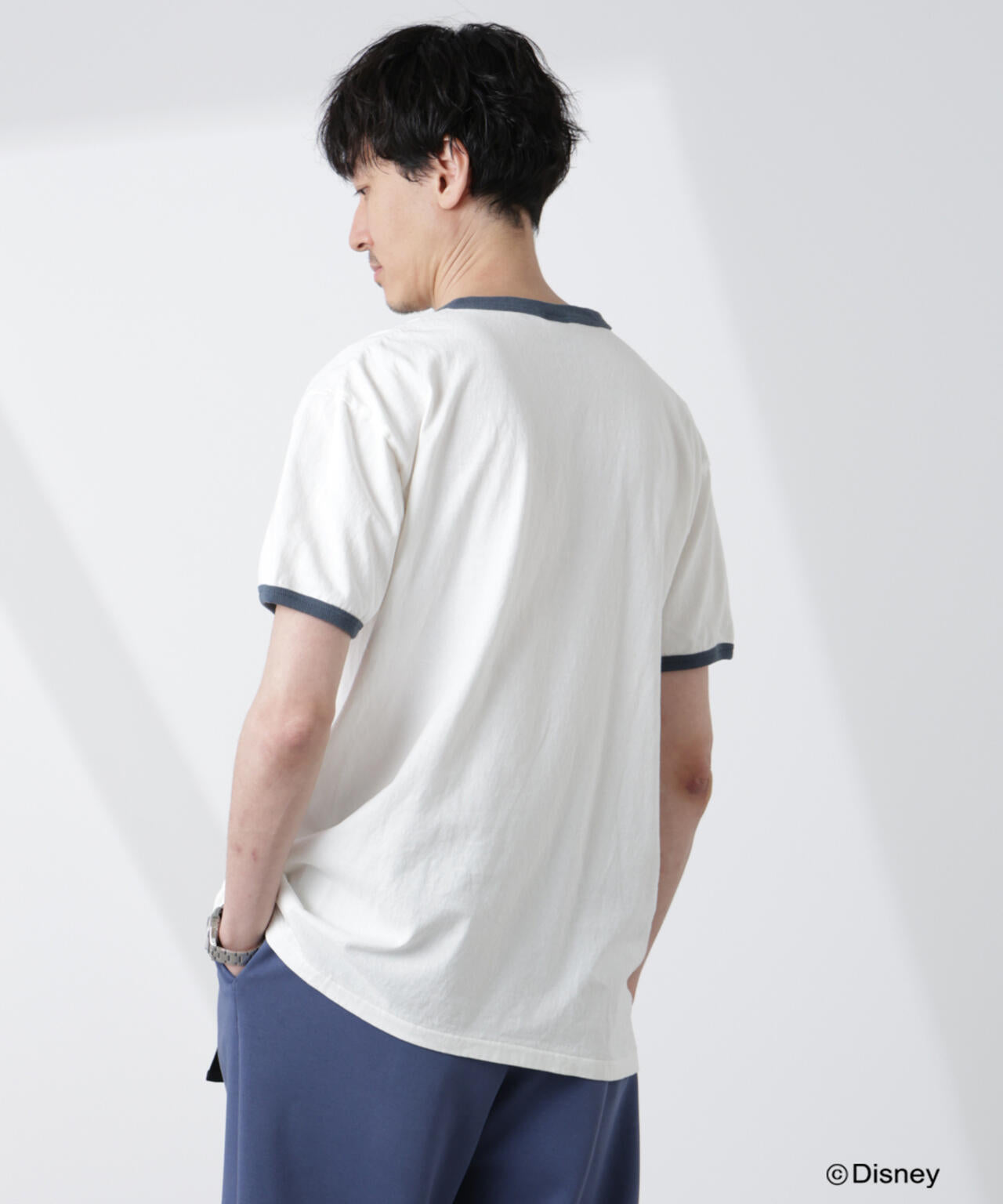 「NJ/CLUB」ミッキーマウス / フェードリンガーTシャツ半袖 6685124249