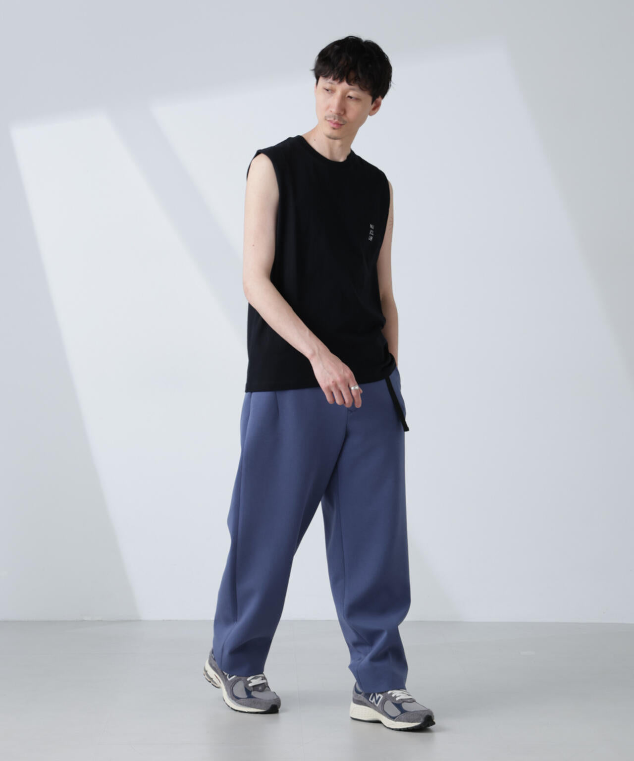 「NJ/CLUB」 ベーシック ノースリーブ 6685124250