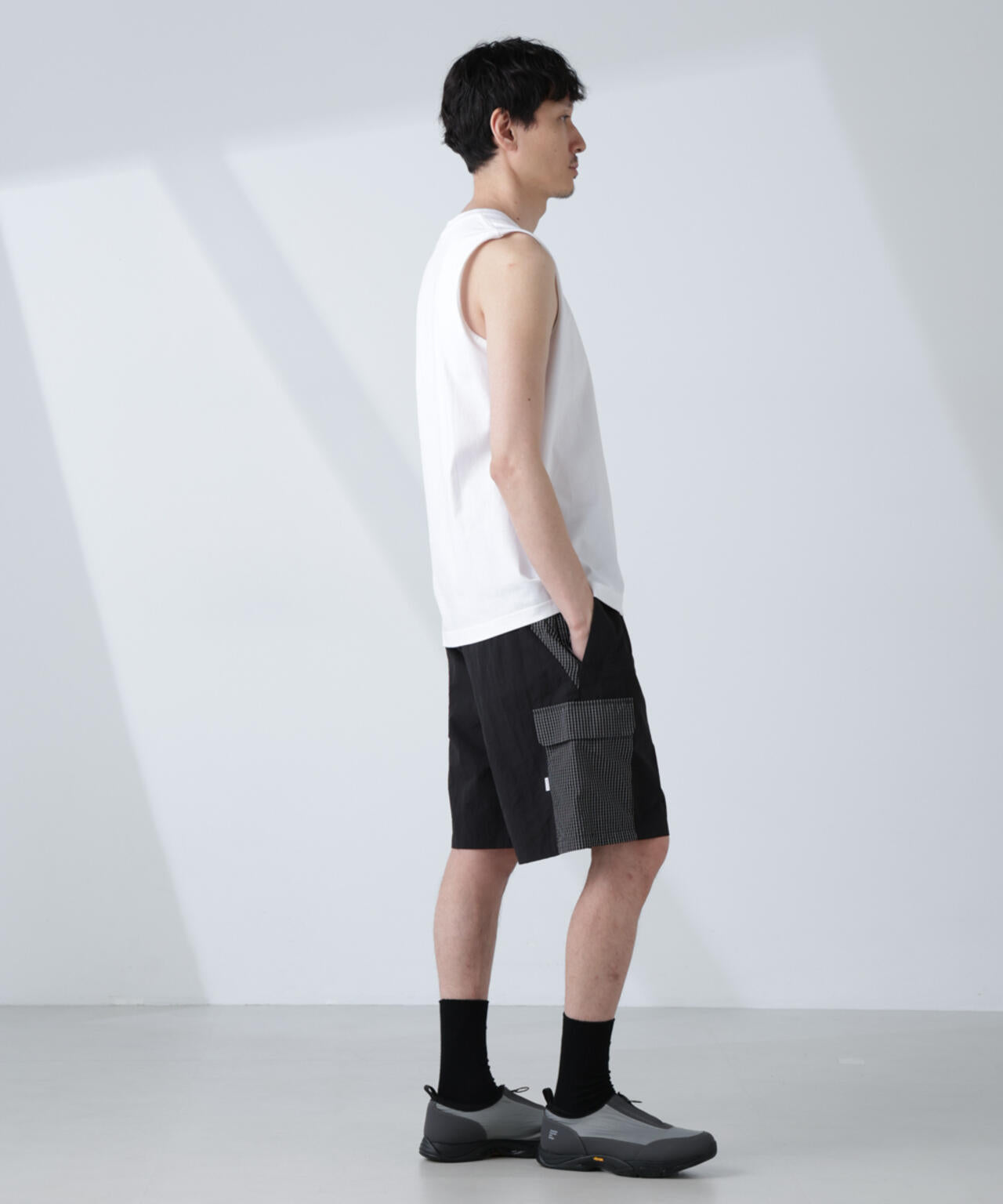 「NJ/CLUB」 ベーシック ノースリーブ 6685124250