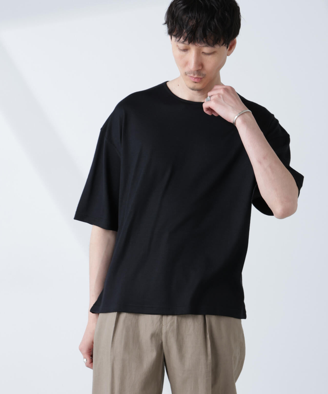 「ALL-DAYS COMFORT 100% WOOL」 エレガンスTEE 6685124256