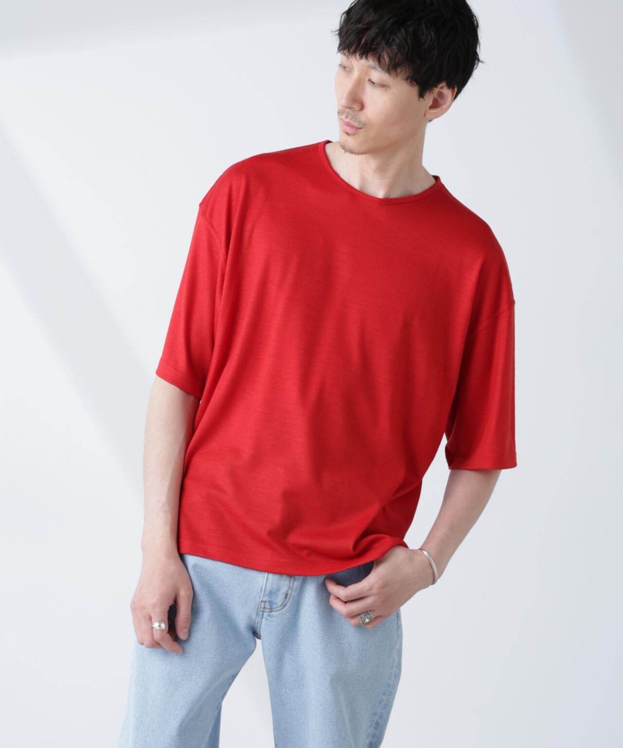 ALL-DAYS COMFORT 100% WOOL」 エレガンス TEE