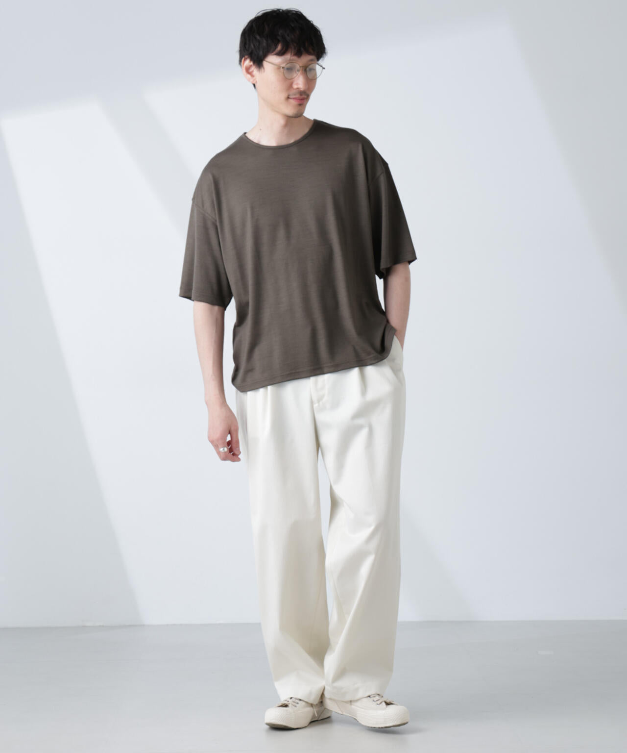 「ALL-DAYS COMFORT 100% WOOL」 エレガンスTEE 6685124256