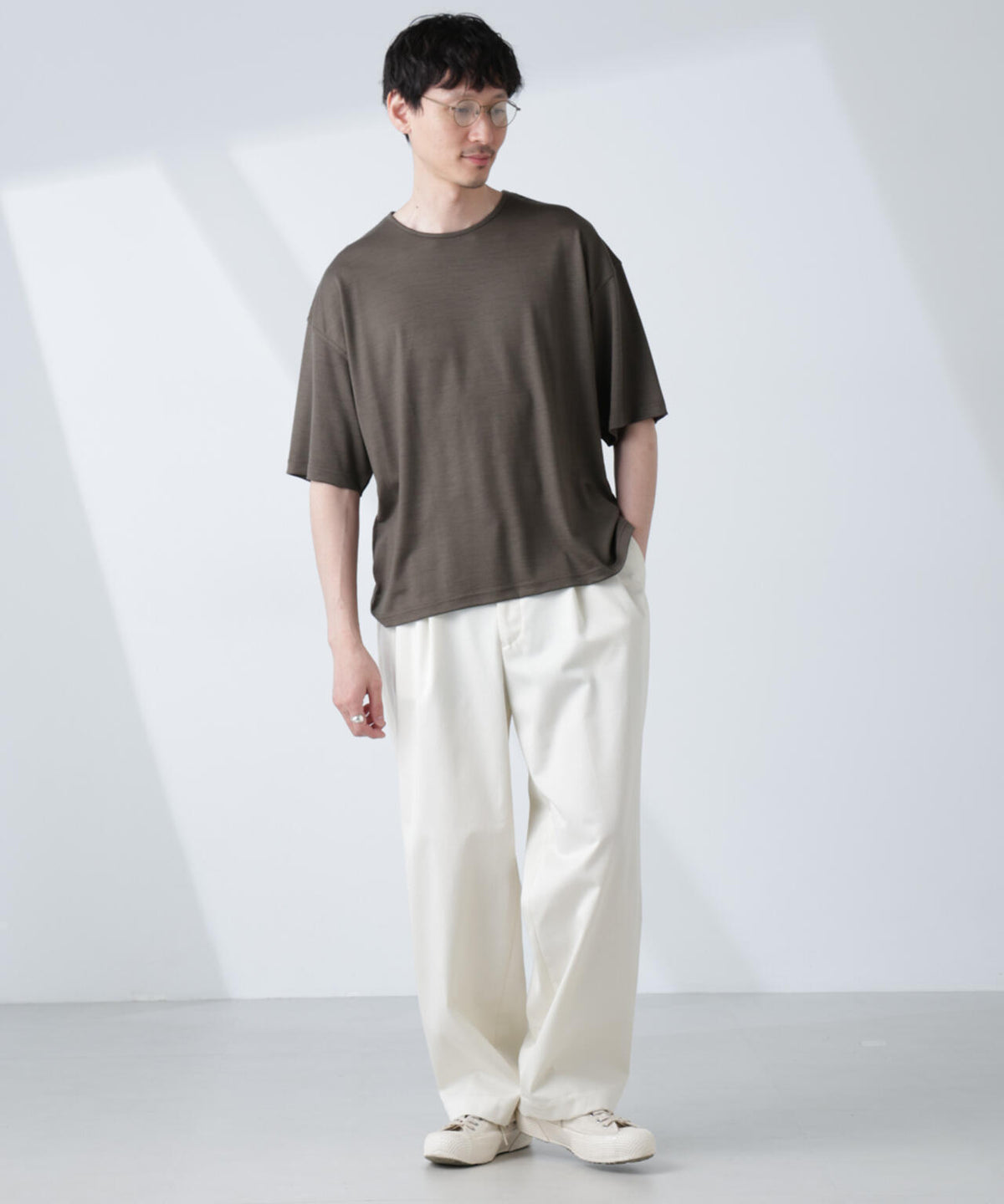 「ALL-DAYS COMFORT 100% WOOL」 エレガンスTEE 6685124256