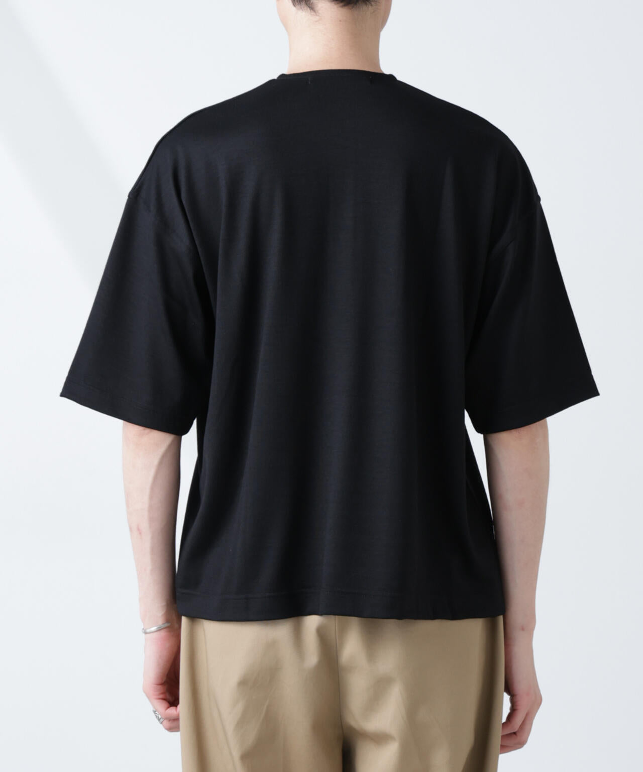 「ALL-DAYS COMFORT 100% WOOL」 ヘンリーネックTEE 6685124257