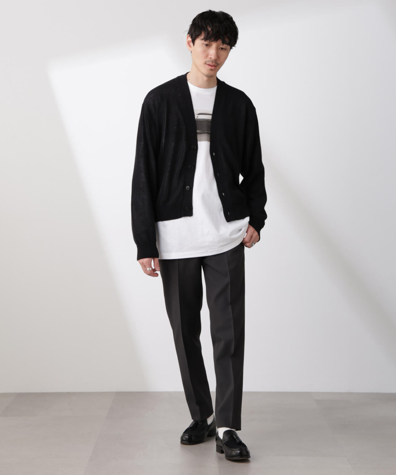 「SOIGNE」ECOPET(R)×AERO ツイルストレッチスラックス 6685127206