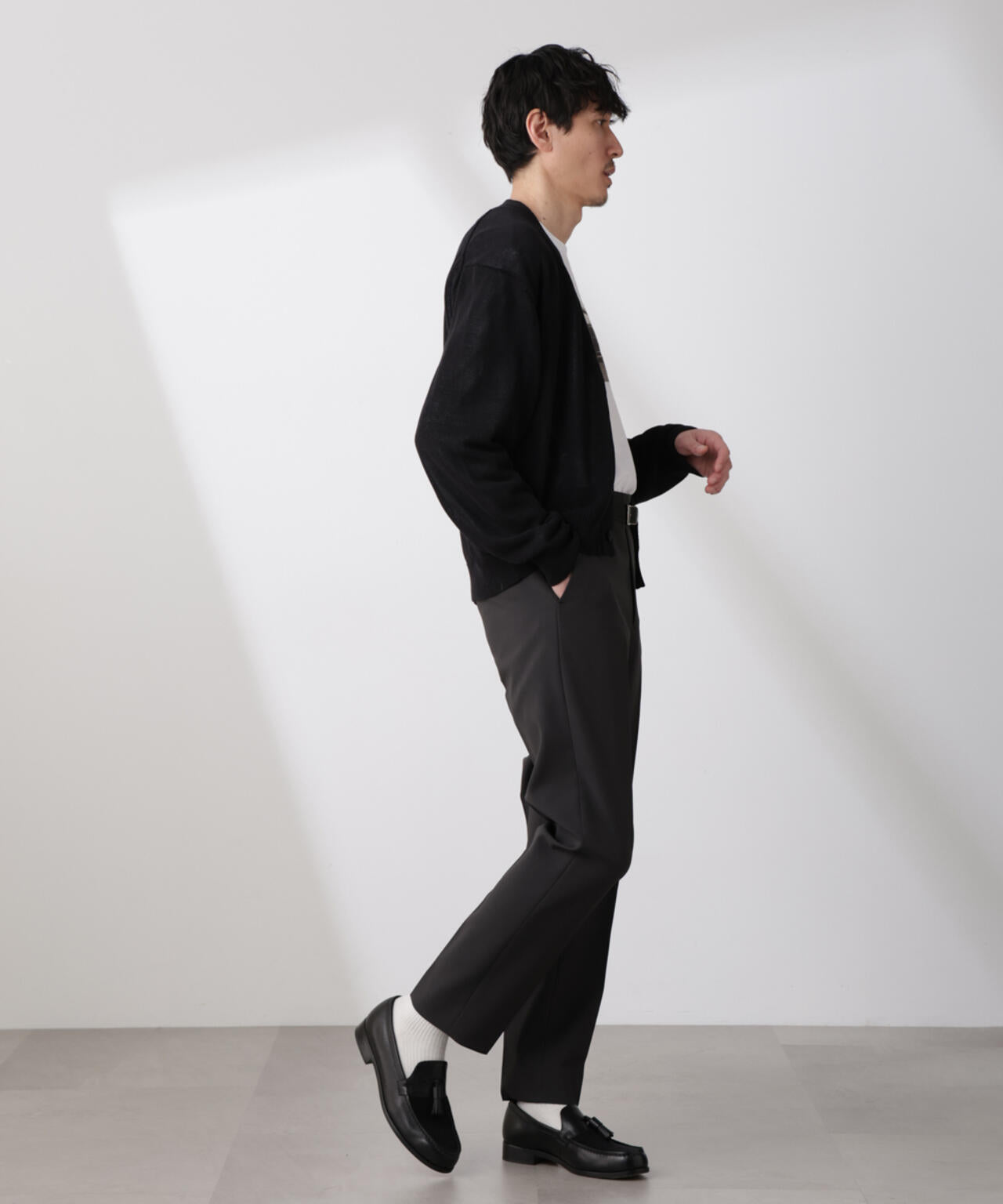 「SOIGNE」ECOPET(R)×AERO ツイルストレッチスラックス 6685127206