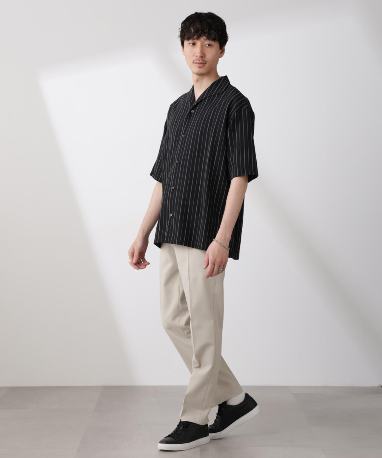 「SOIGNE」ECOPET(R)×AERO ツイルストレッチスラックス 6685127206