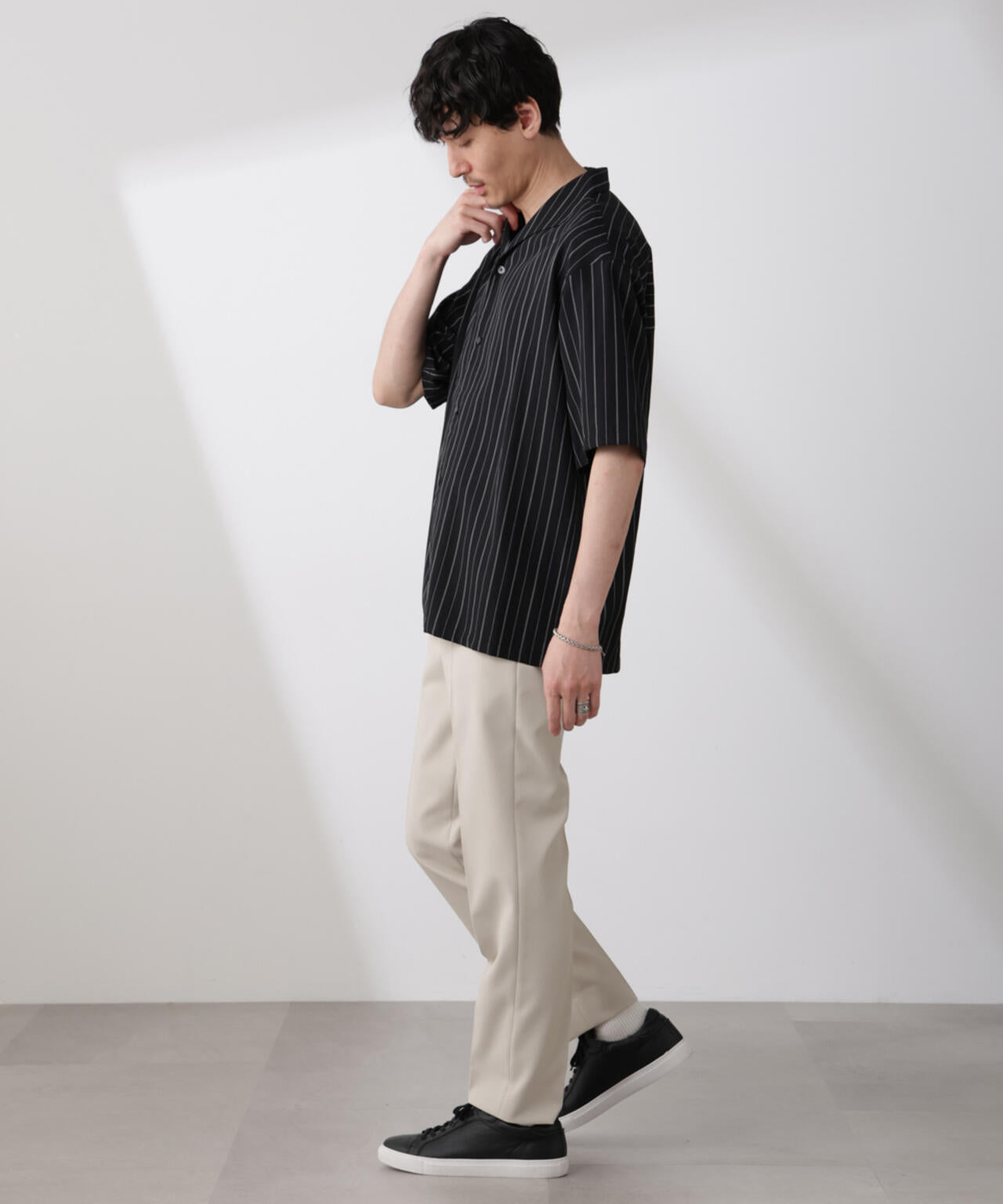 「SOIGNE」ECOPET(R)×AERO ツイルストレッチスラックス 6685127206