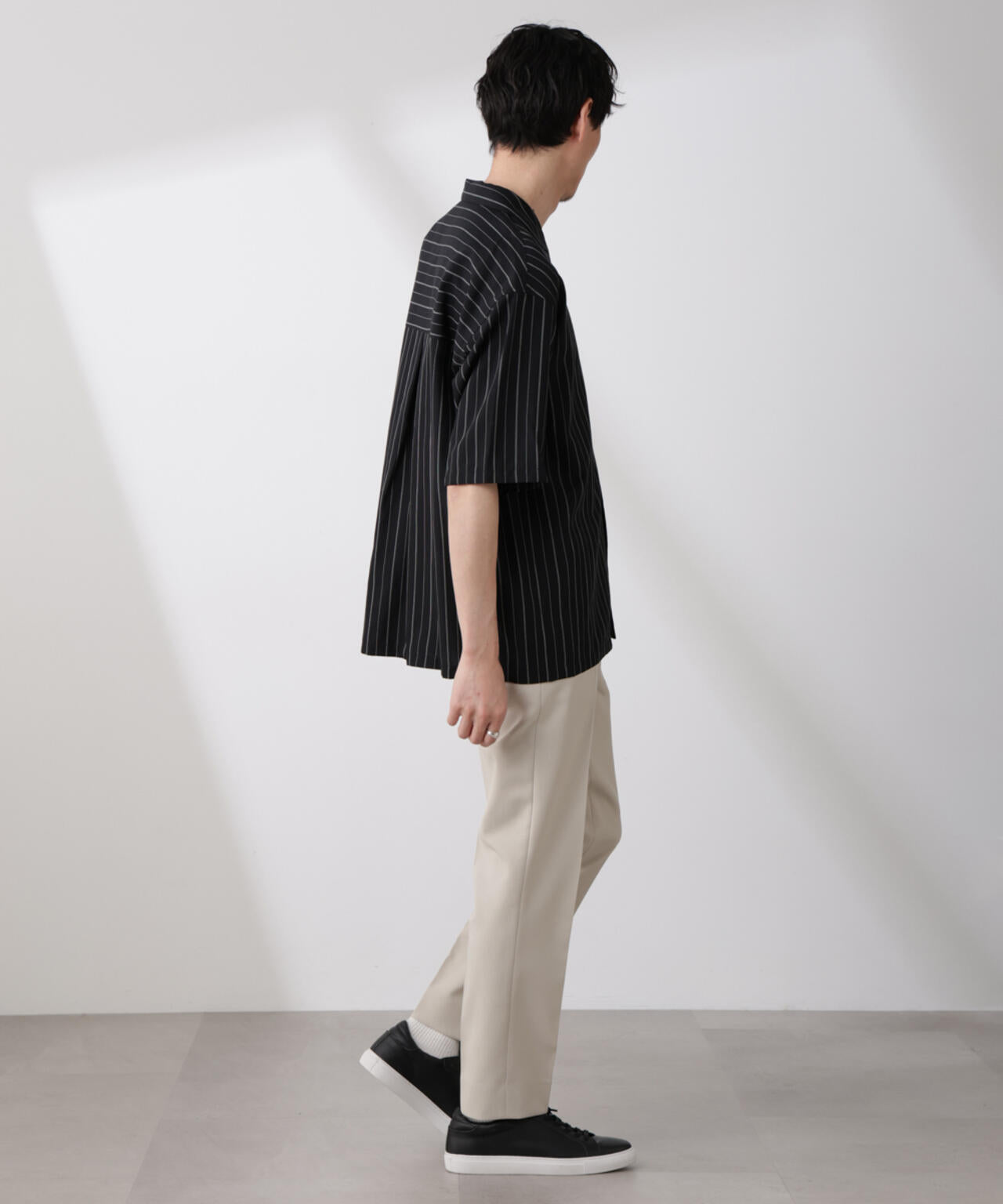 「SOIGNE」ECOPET(R)×AERO ツイルストレッチスラックス 6685127206