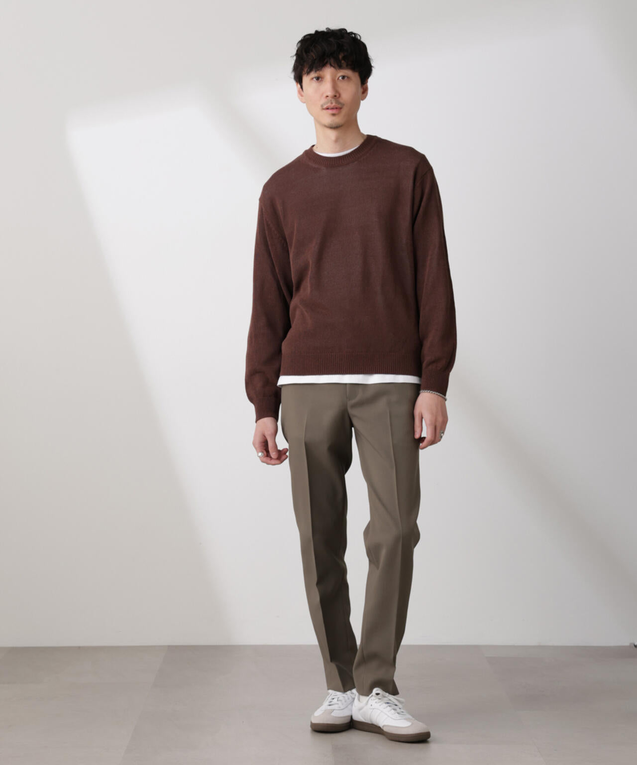 「SOIGNE」ECOPET(R)×AERO ツイルストレッチスラックス 6685127206