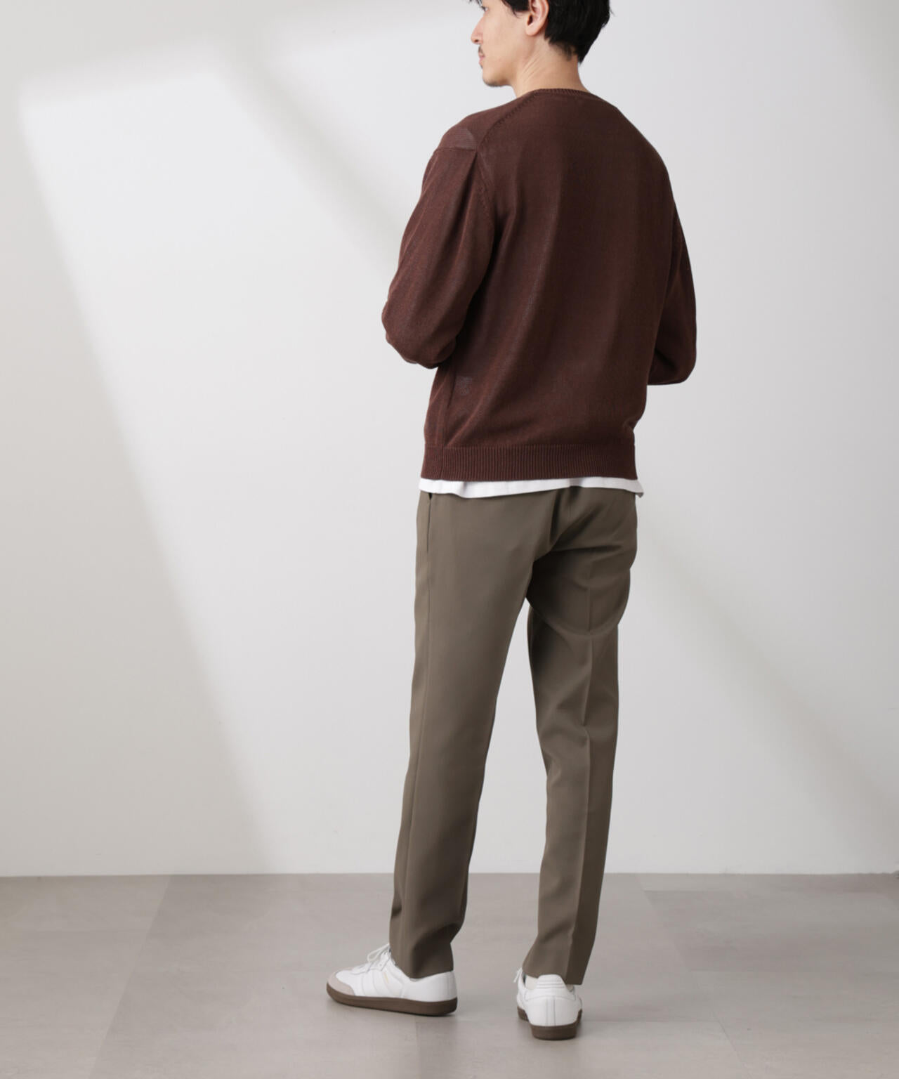 「SOIGNE」ECOPET(R)×AERO ツイルストレッチスラックス 6685127206