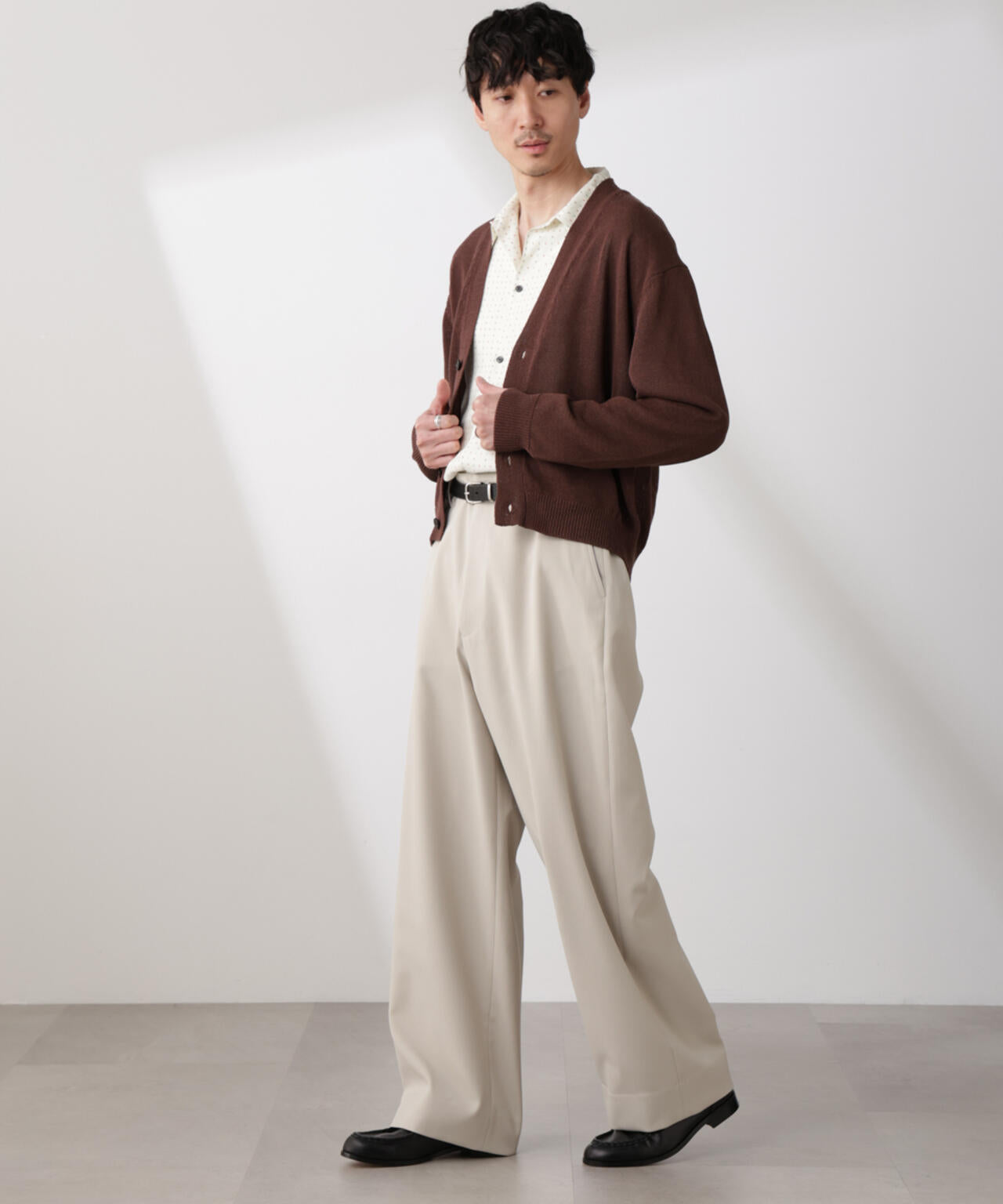 「SOIGNE」ECOPET(R)×AEROツイルストレッチチノスラックス 6685127207