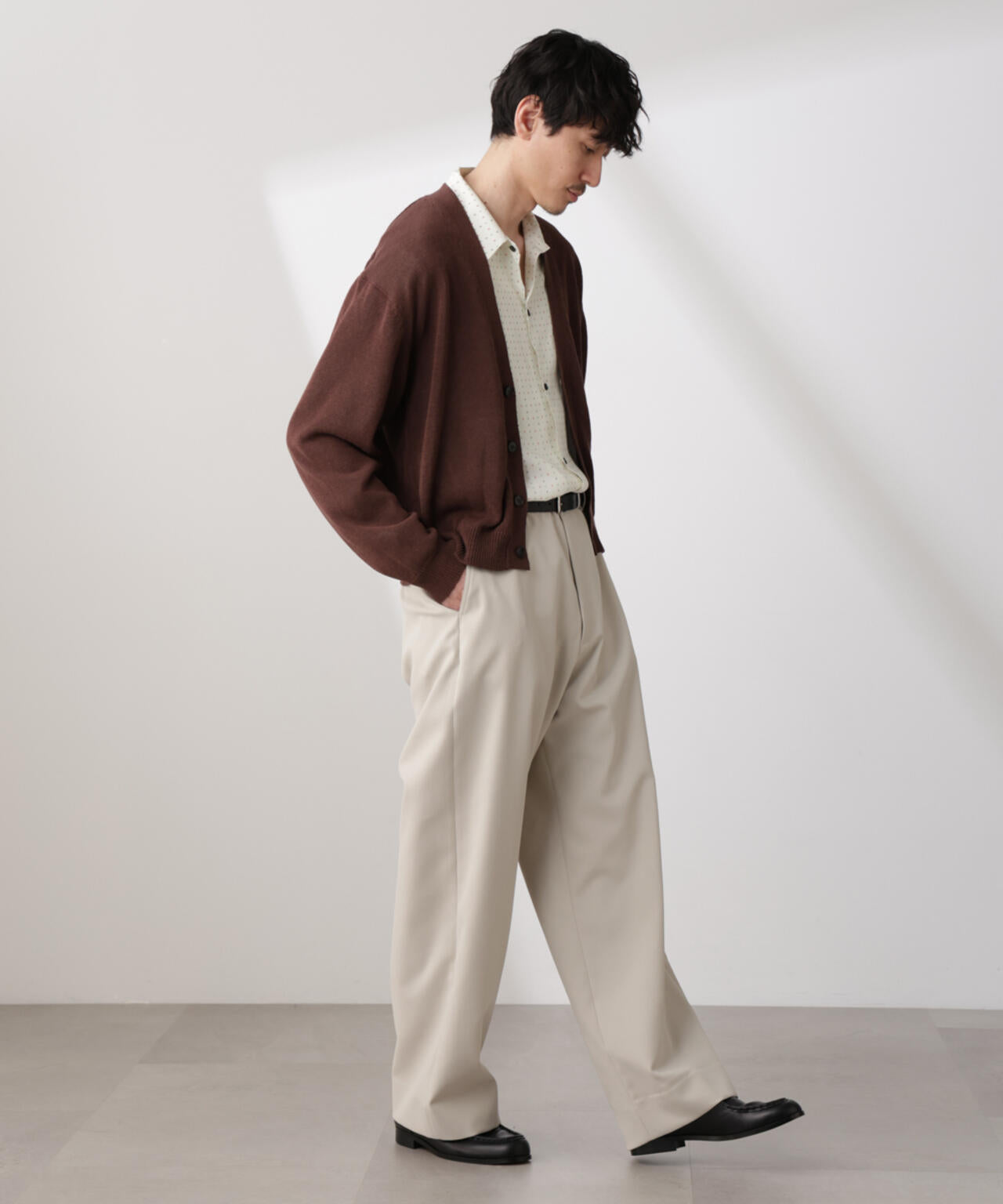 「SOIGNE」ECOPET(R)×AEROツイルストレッチチノスラックス 6685127207