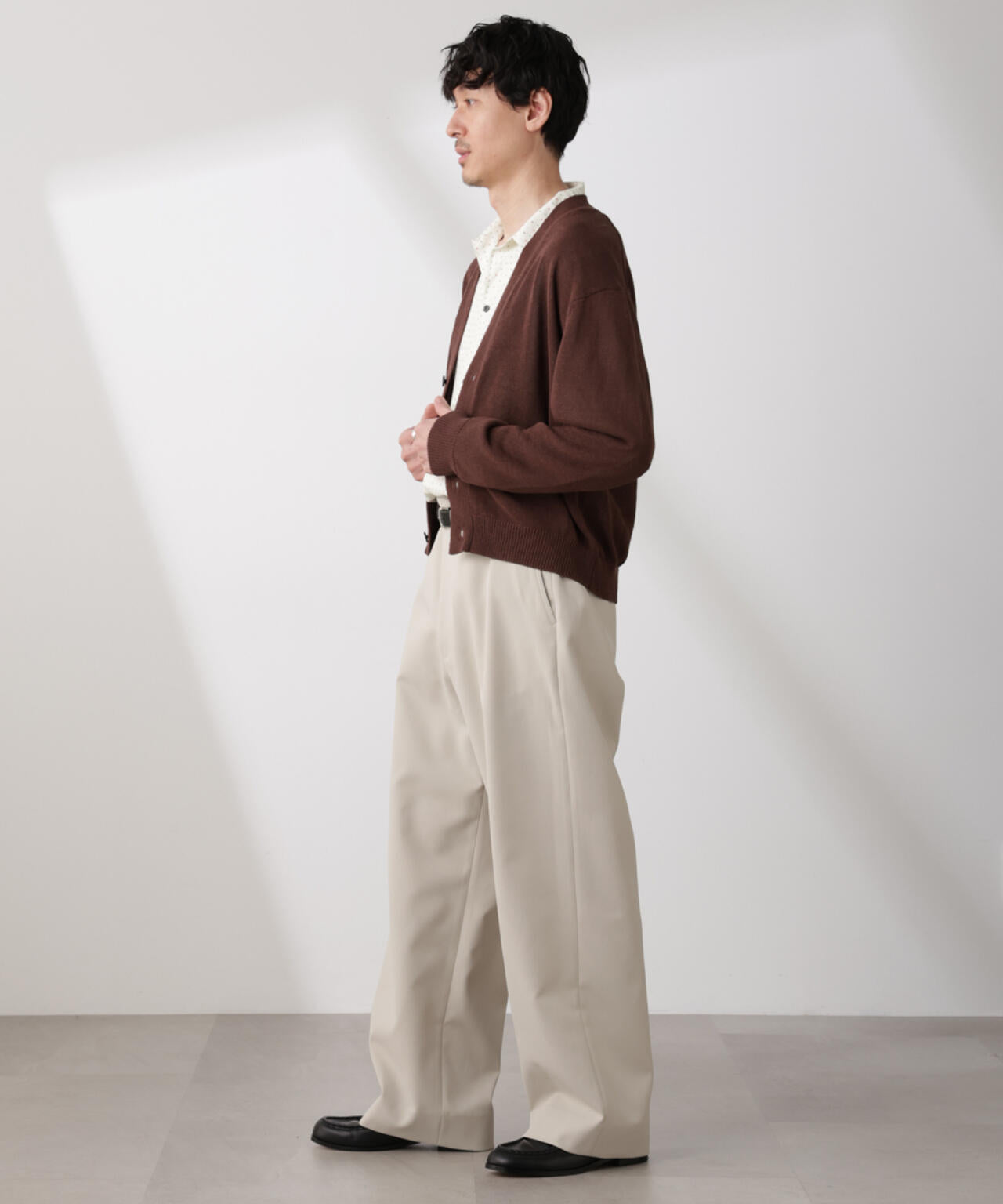 「SOIGNE」ECOPET(R)×AEROツイルストレッチチノスラックス 6685127207