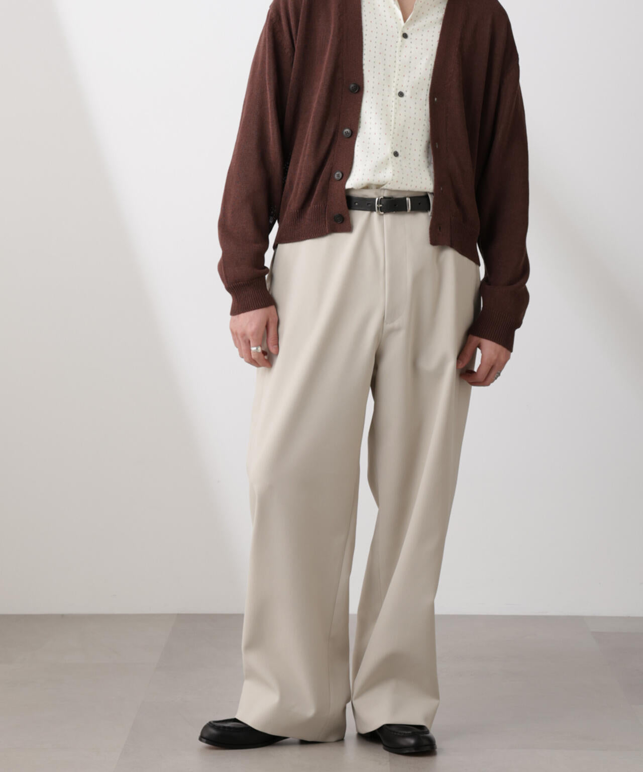 「SOIGNE」ECOPET(R)×AEROツイルストレッチチノスラックス 6685127207