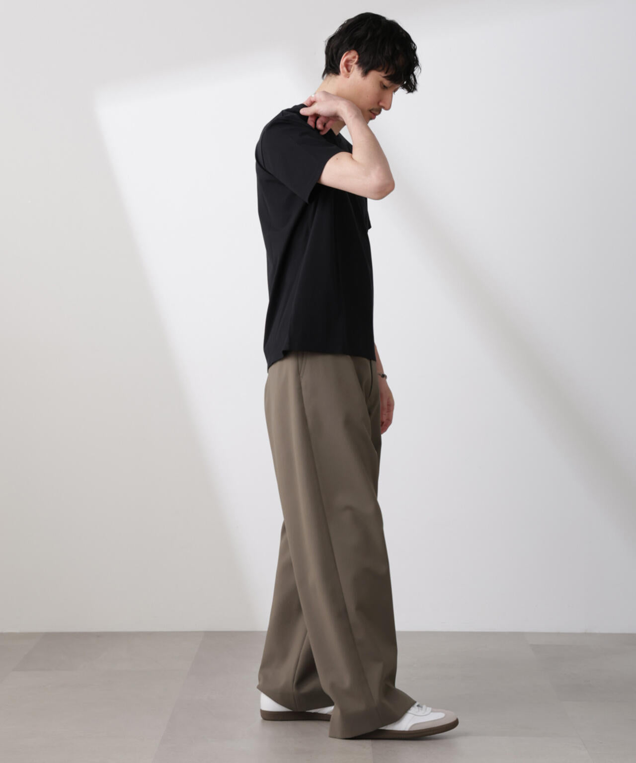 「SOIGNE」ECOPET(R)×AEROツイルストレッチチノスラックス 6685127207