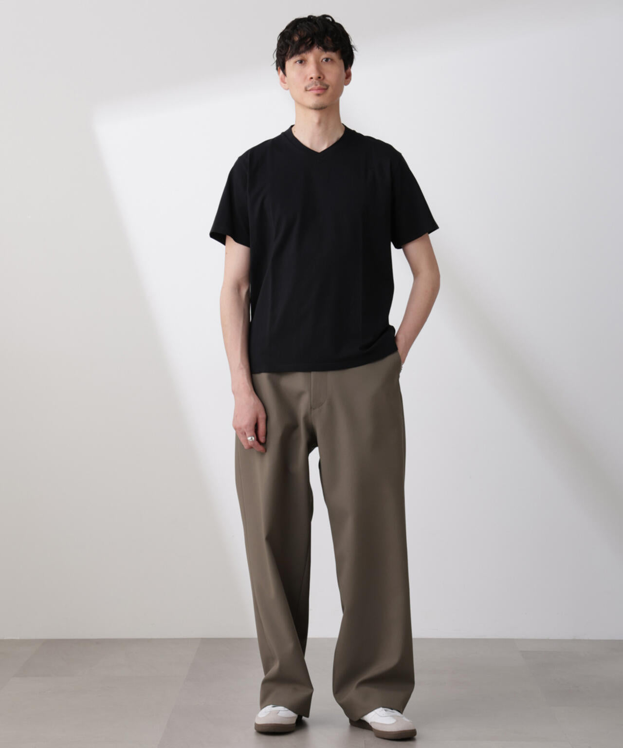 「SOIGNE」ECOPET(R)×AEROツイルストレッチチノスラックス 6685127207