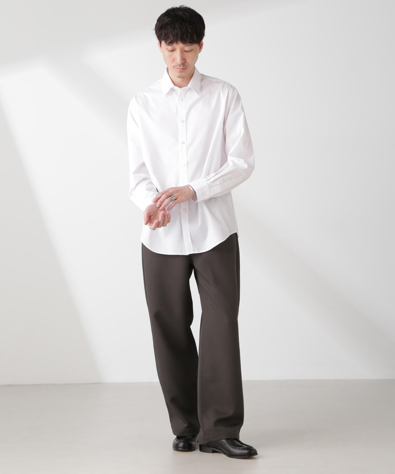 トリプルクロス バレルレッグパンツ(セットアップ可) 6685127216