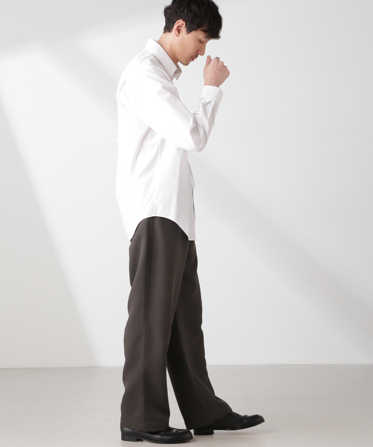 トリプルクロス バレルレッグパンツ(セットアップ可) 6685127216