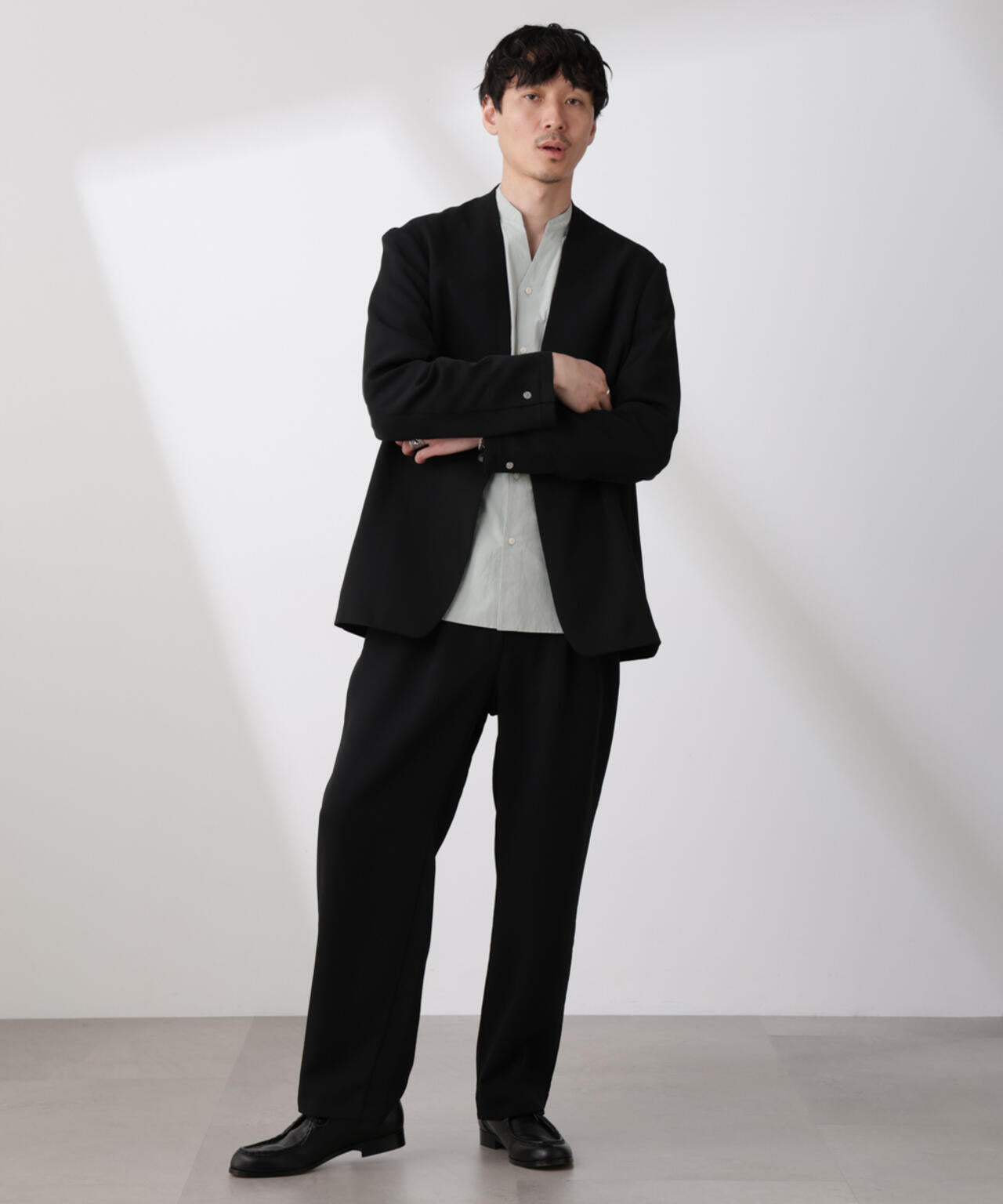 Epoche 1タックイージーパンツ(セットアップ可) 6685127217